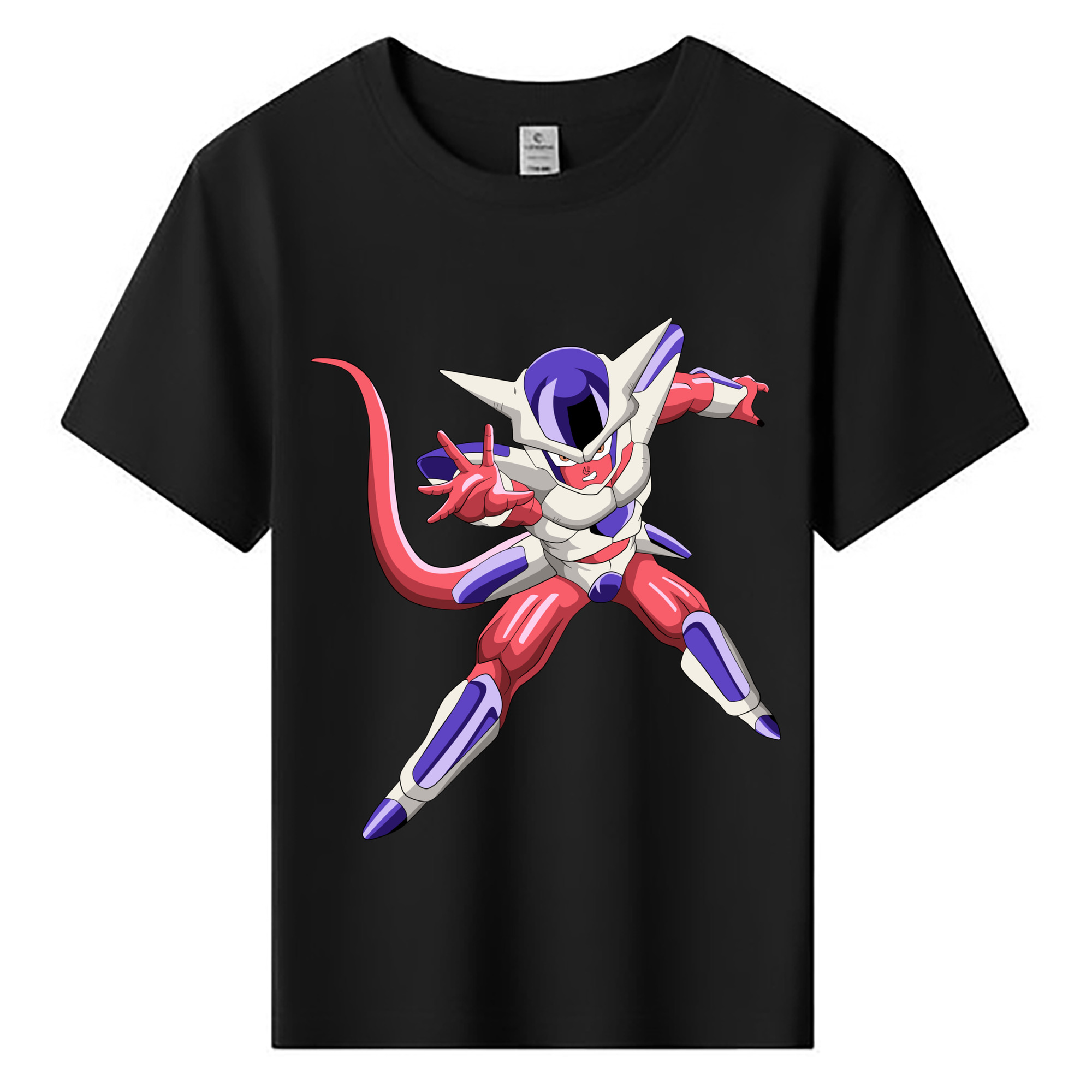 （画像用） ドラゴンボール フリーザ DRAGON BALL Frieza 綿100％キッズTシャツ（フロントプリント）
