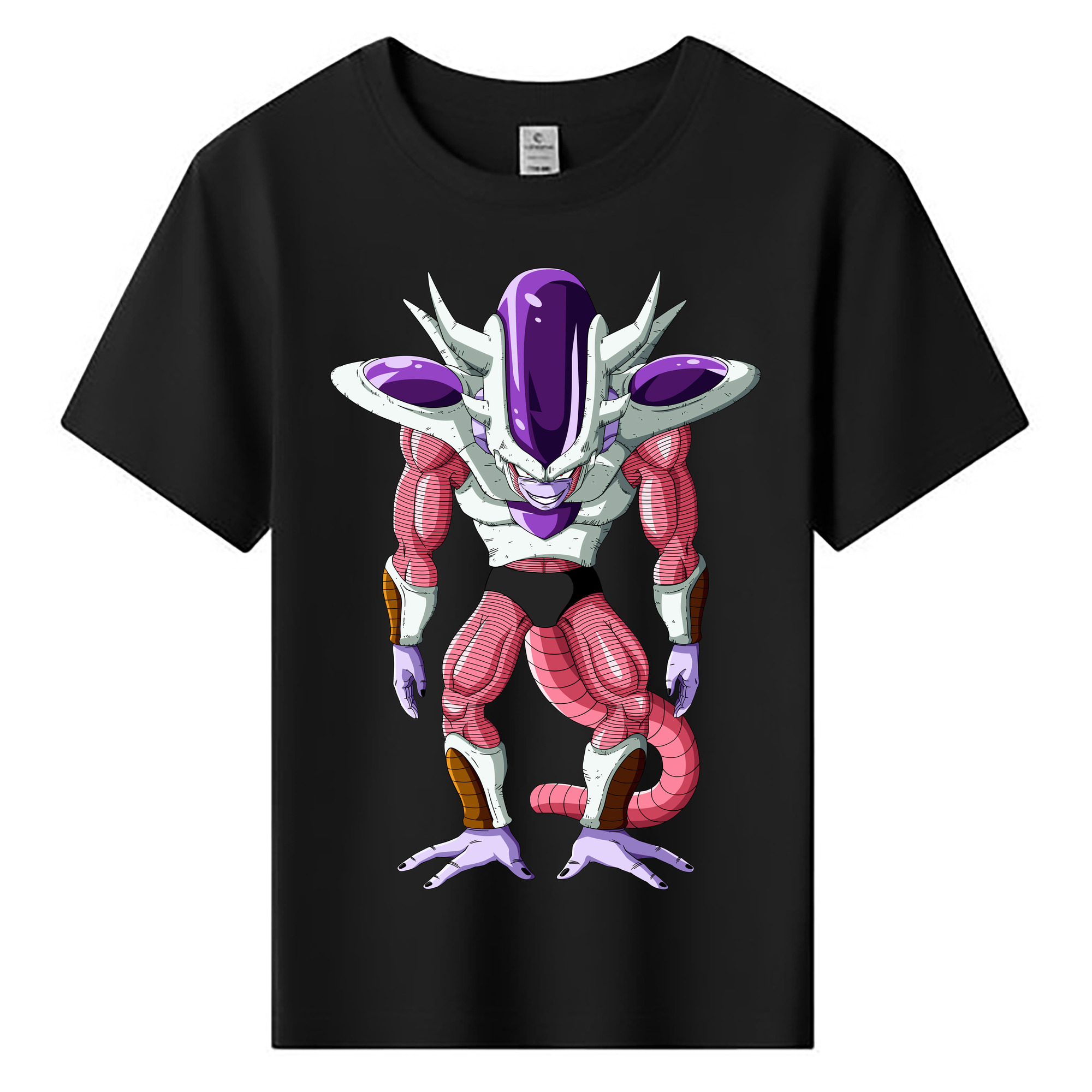 （画像用） ドラゴンボール フリーザ DRAGON BALL Frieza 綿100％キッズTシャツ（フロントプリント）