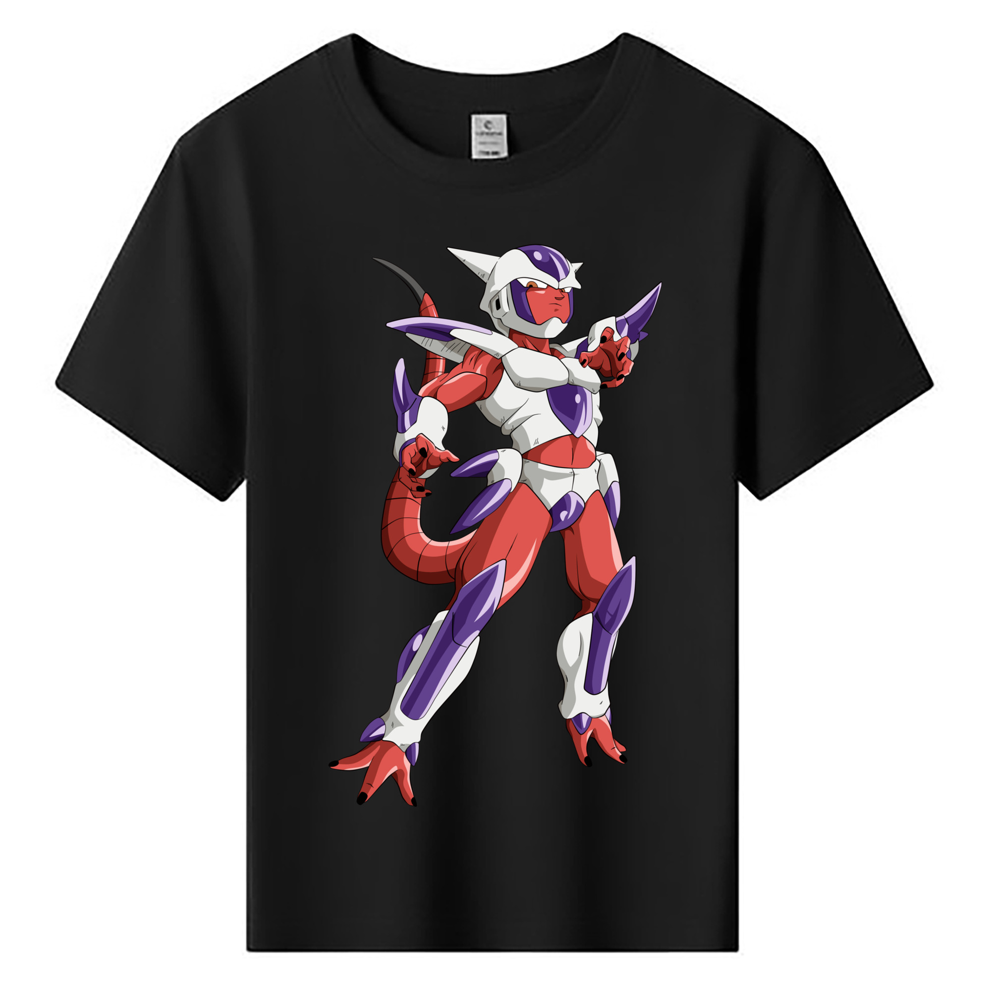 （画像用） ドラゴンボール フリーザ DRAGON BALL Frieza 綿100％キッズTシャツ（フロントプリント）
