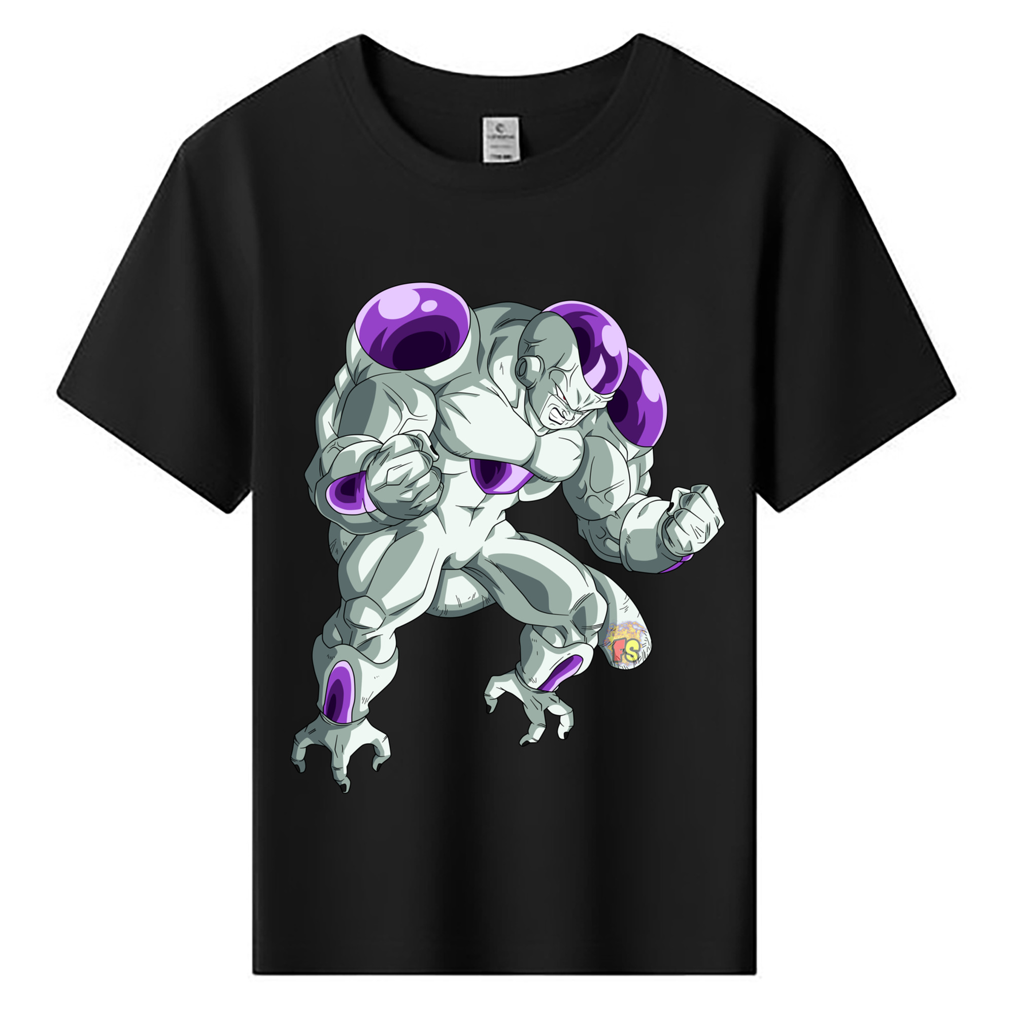 （画像用） ドラゴンボール フリーザ DRAGON BALL Frieza 綿100％キッズTシャツ（フロントプリント）