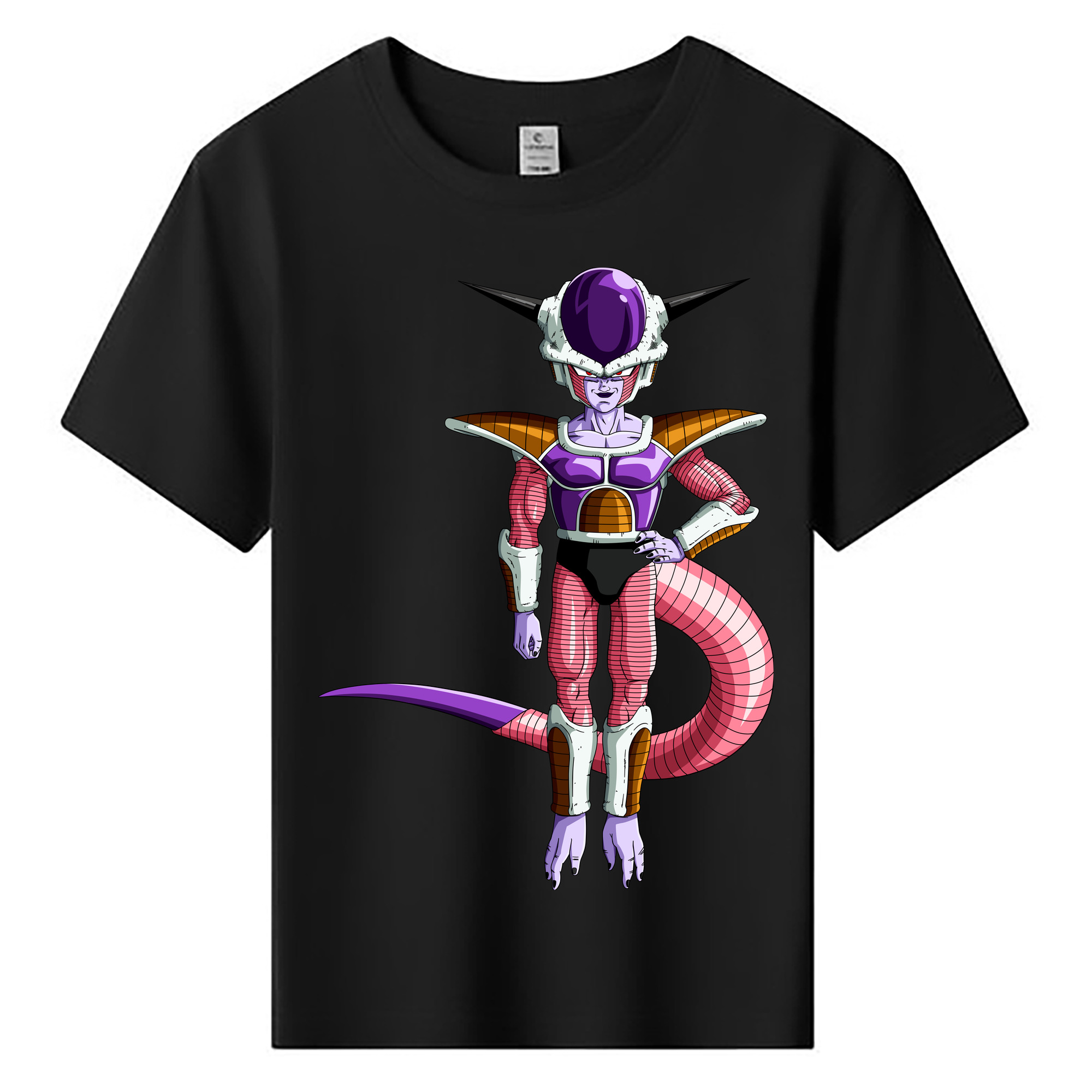 （画像用） ドラゴンボール フリーザ DRAGON BALL Frieza 綿100％キッズTシャツ（フロントプリント）