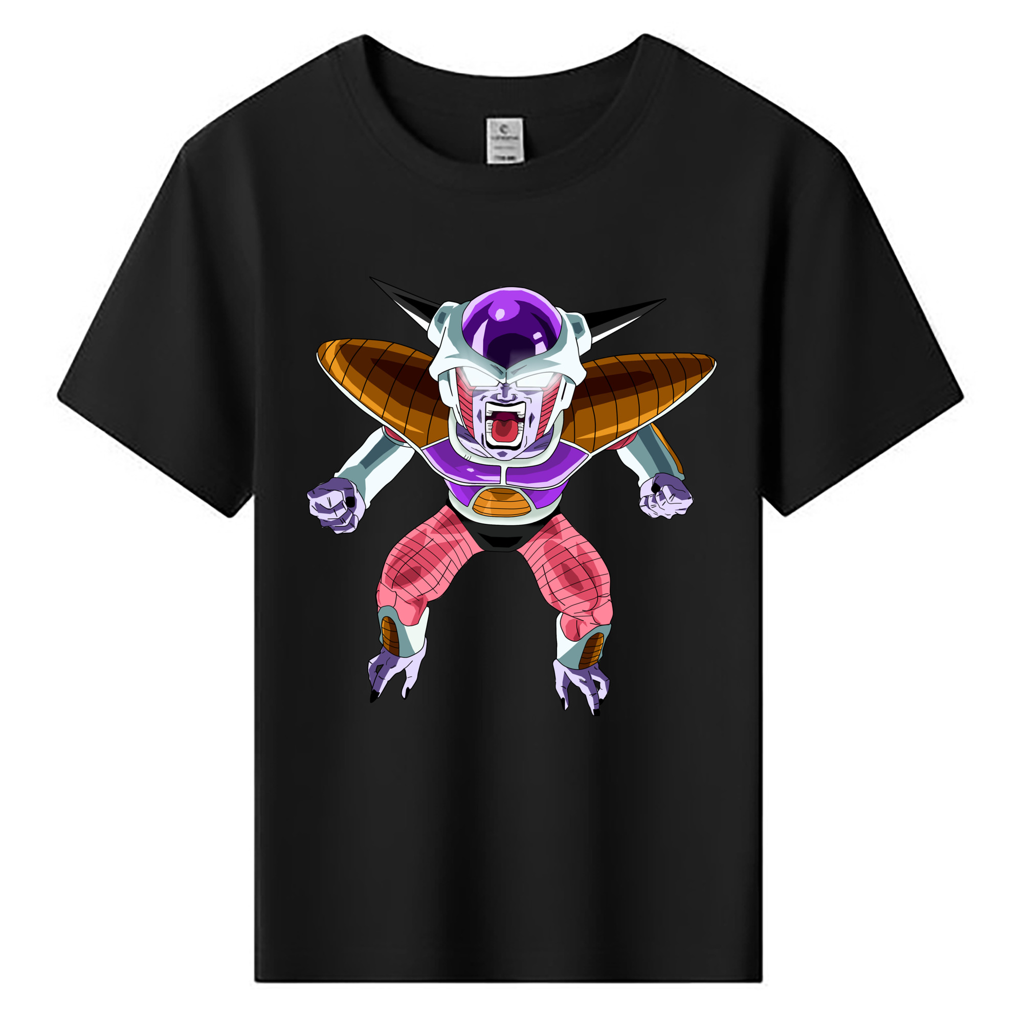 （画像用） ドラゴンボール フリーザ DRAGON BALL Frieza 綿100％キッズTシャツ（フロントプリント）