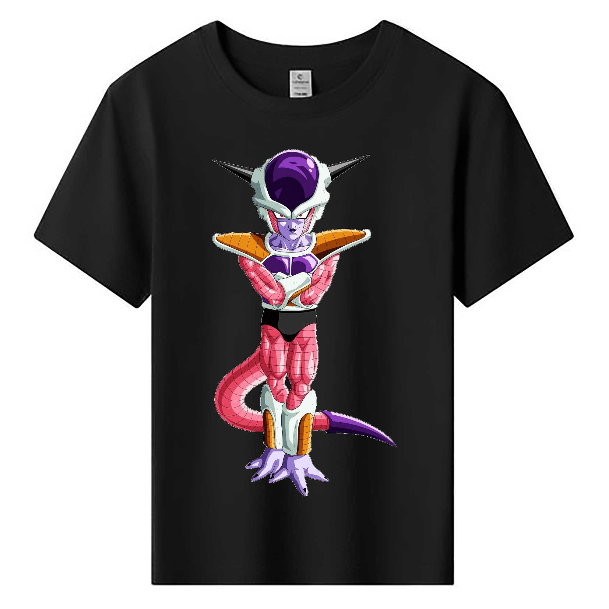 （画像用） ドラゴンボール フリーザ DRAGON BALL Frieza 綿100％キッズTシャツ（フロントプリント）