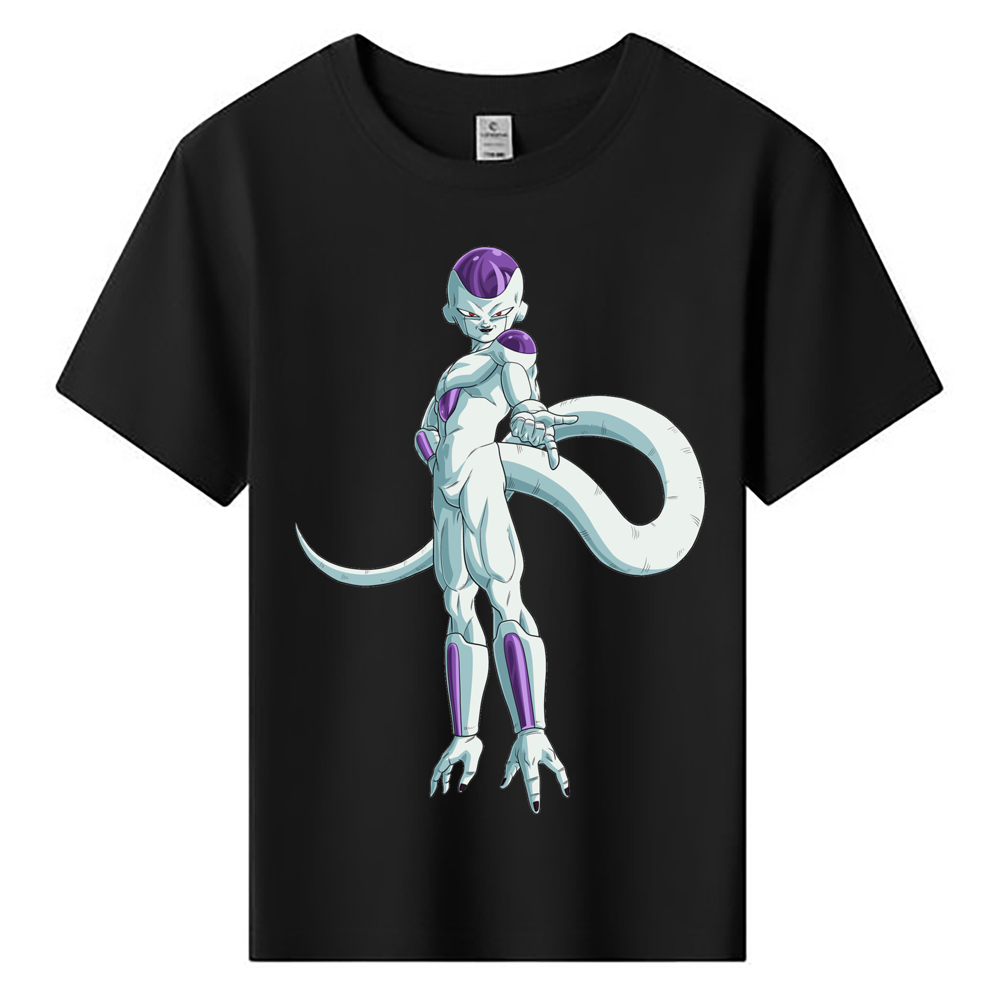 （画像用） ドラゴンボール フリーザ DRAGON BALL Frieza 綿100％キッズTシャツ（フロントプリント）