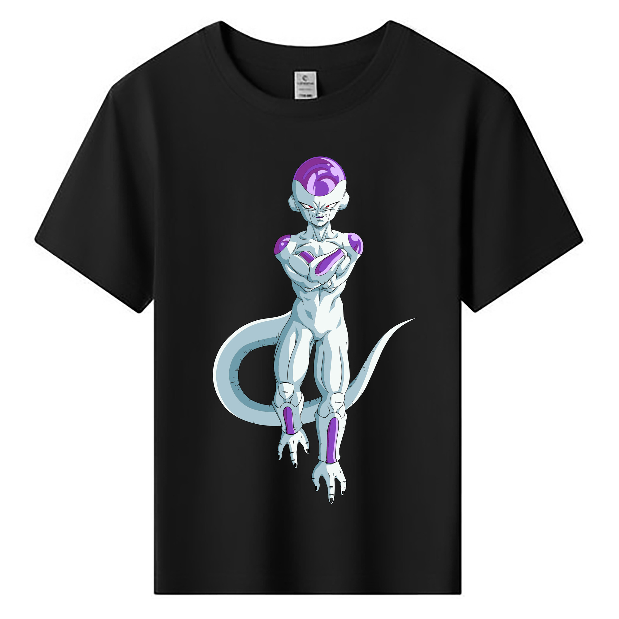 （画像用） ドラゴンボール フリーザ DRAGON BALL Frieza 綿100％キッズTシャツ（フロントプリント）