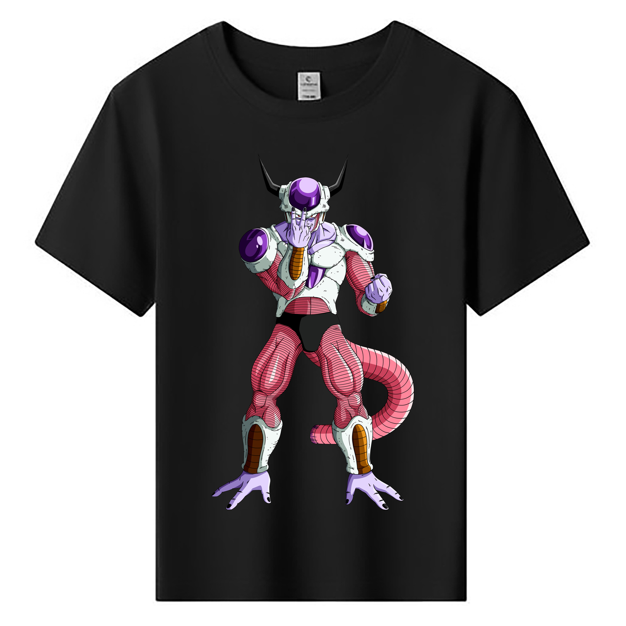（画像用） ドラゴンボール フリーザ DRAGON BALL Frieza 綿100％キッズTシャツ（フロントプリント）