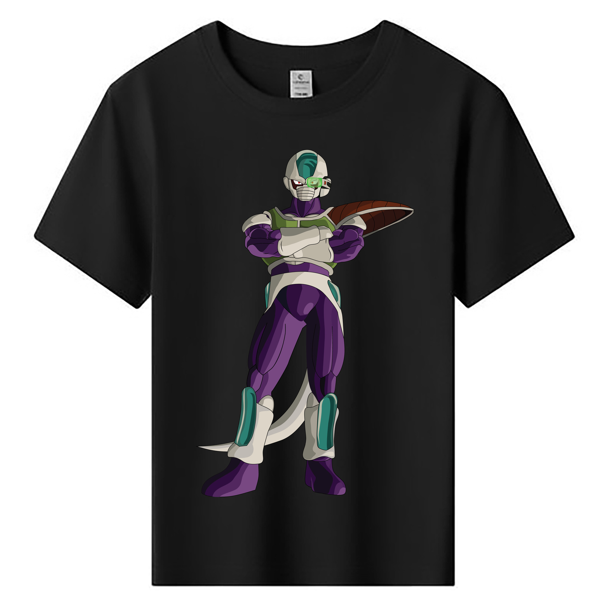 （画像用） ドラゴンボール フリーザ DRAGON BALL Frieza 綿100％キッズTシャツ（フロントプリント）