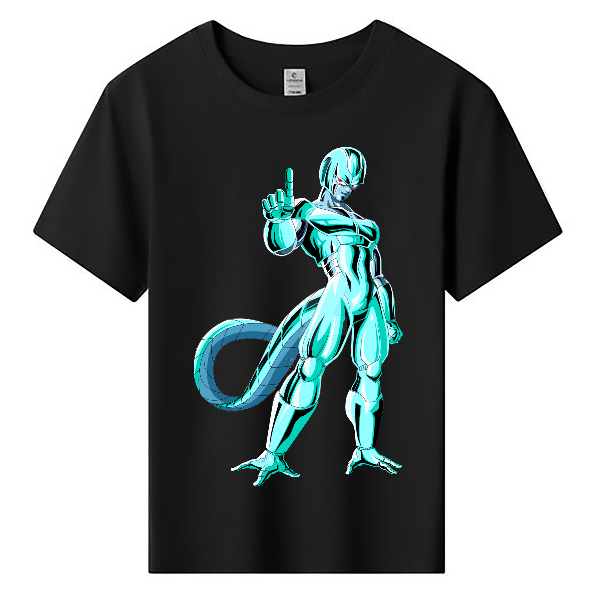 （画像用） ドラゴンボール クウラ DRAGON BALL Cooler Coora 綿100％キッズTシャツ（フロントプリント）