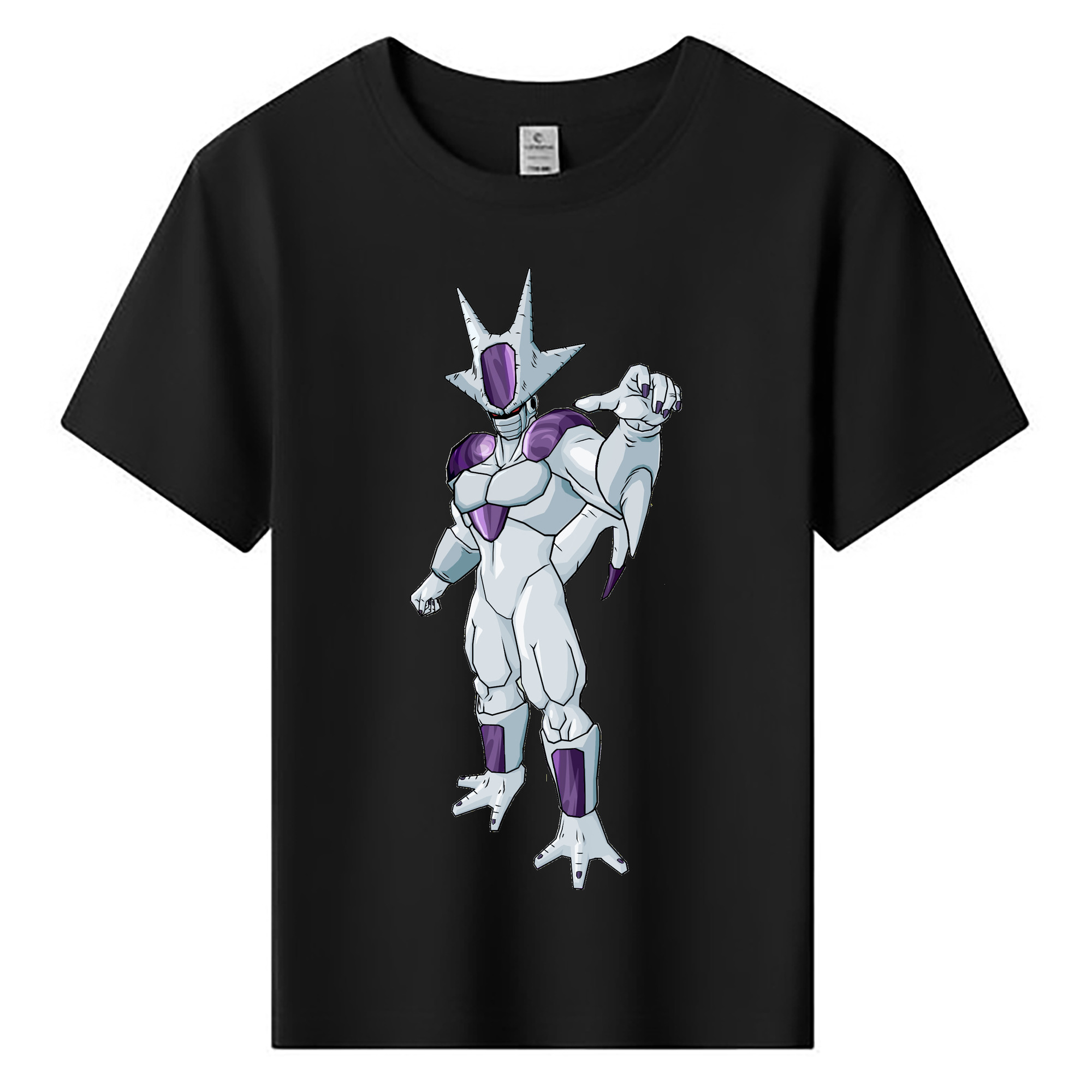 （画像用） ドラゴンボール クウラ DRAGON BALL Cooler Coora 綿100％キッズTシャツ（フロントプリント）