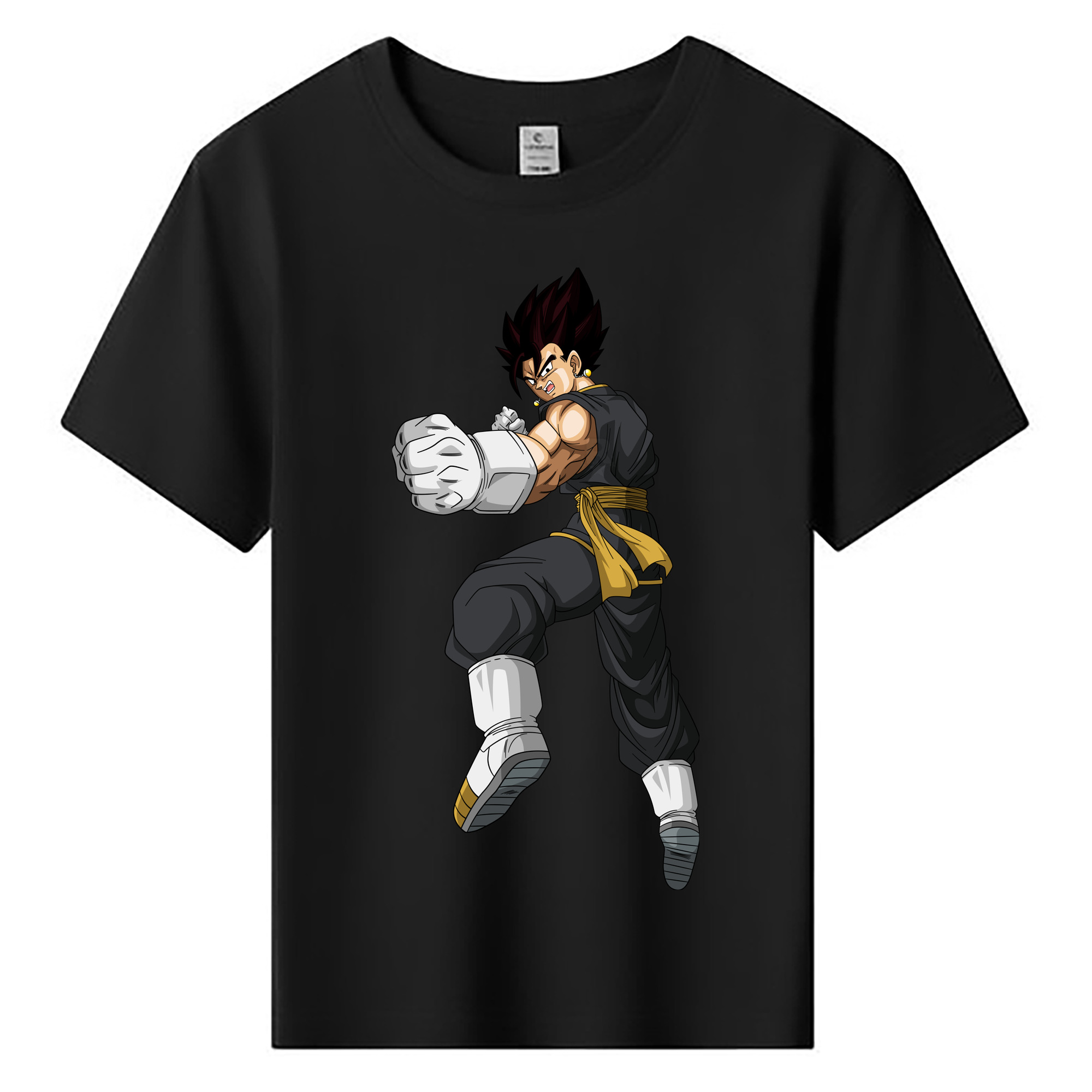 （画像用） ドラゴンボール ベジット DRAGON BALL Vegetto 綿100％キッズTシャツ（フロントプリント）