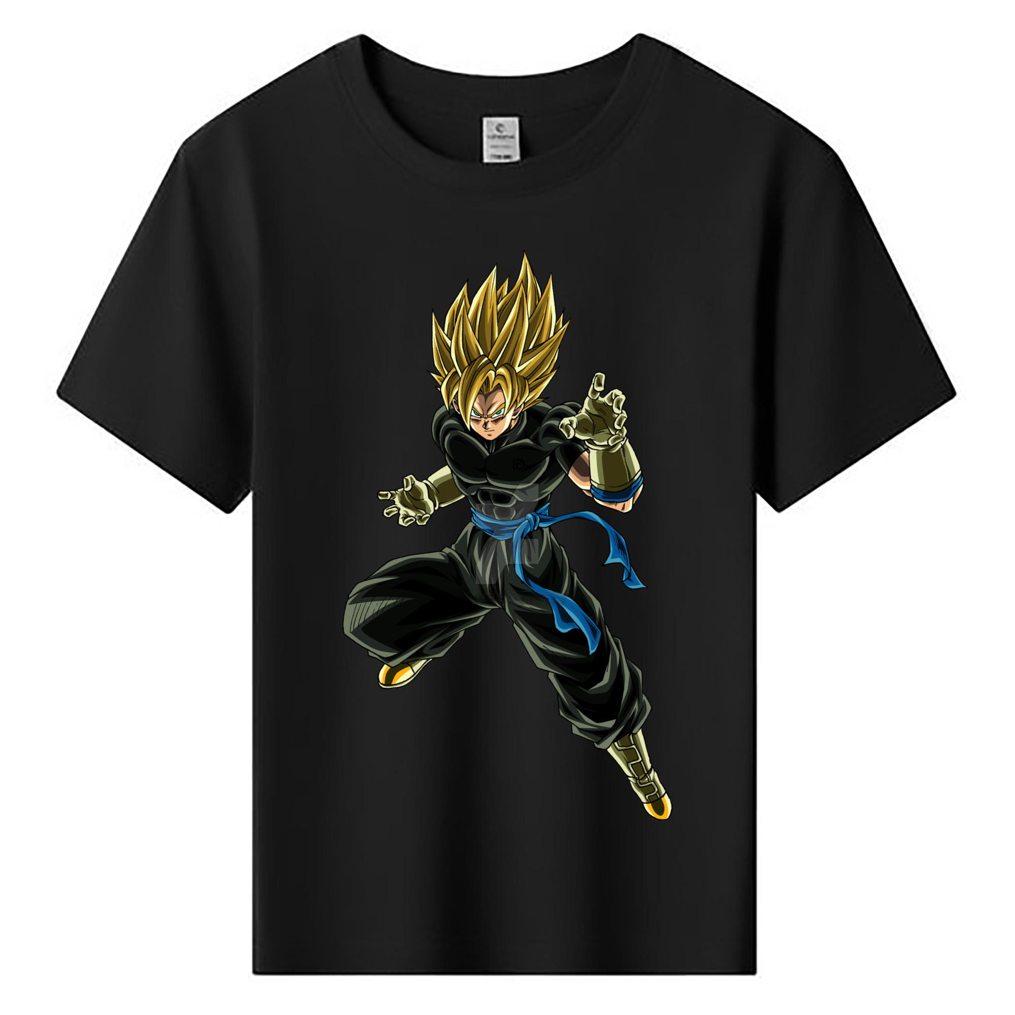（画像用） ドラゴンボール ベジット DRAGON BALL Vegetto 綿100％キッズTシャツ（フロントプリント）