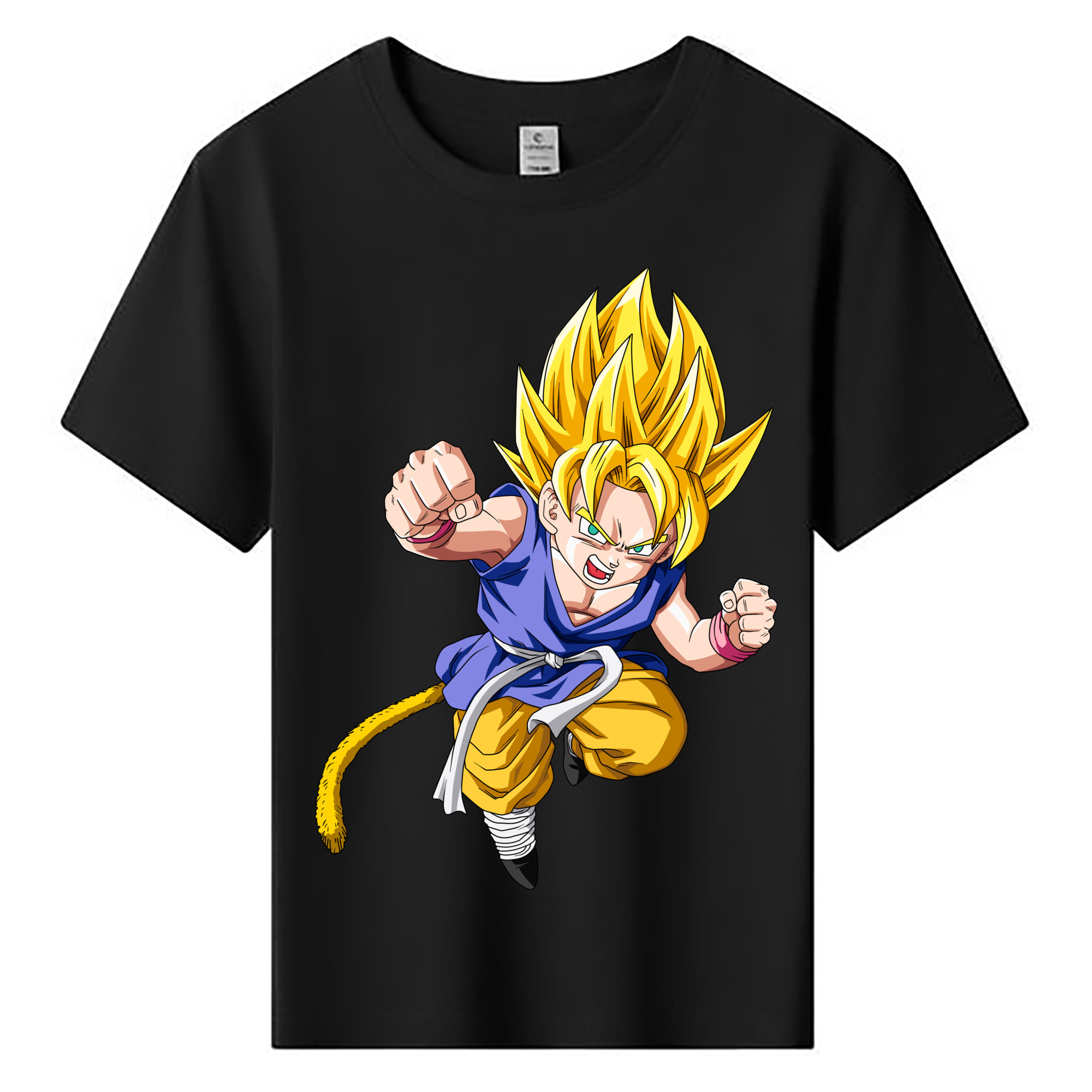 （画像用） ドラゴンボール ベジット DRAGON BALL Vegetto 綿100％キッズTシャツ（フロントプリント）