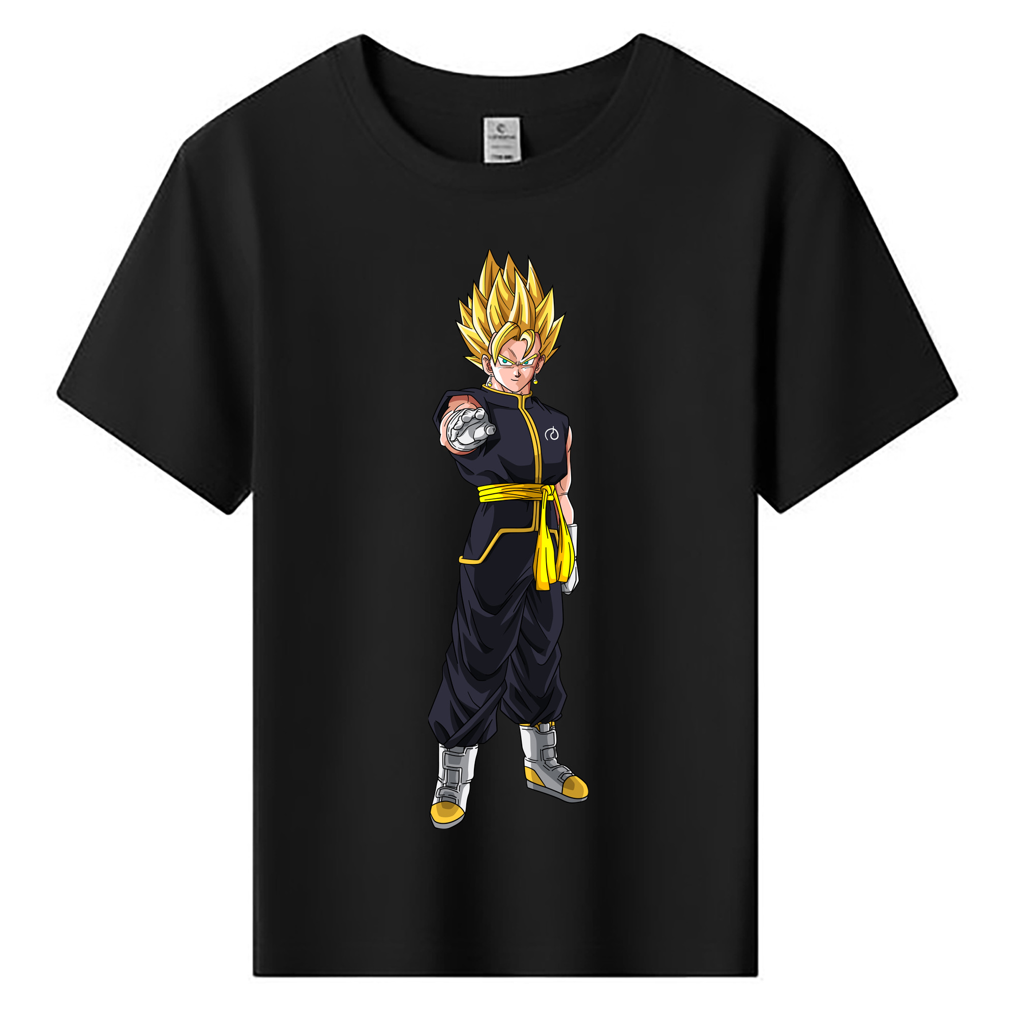 （画像用） ドラゴンボール ベジット DRAGON BALL Vegetto 綿100％キッズTシャツ（フロントプリント）