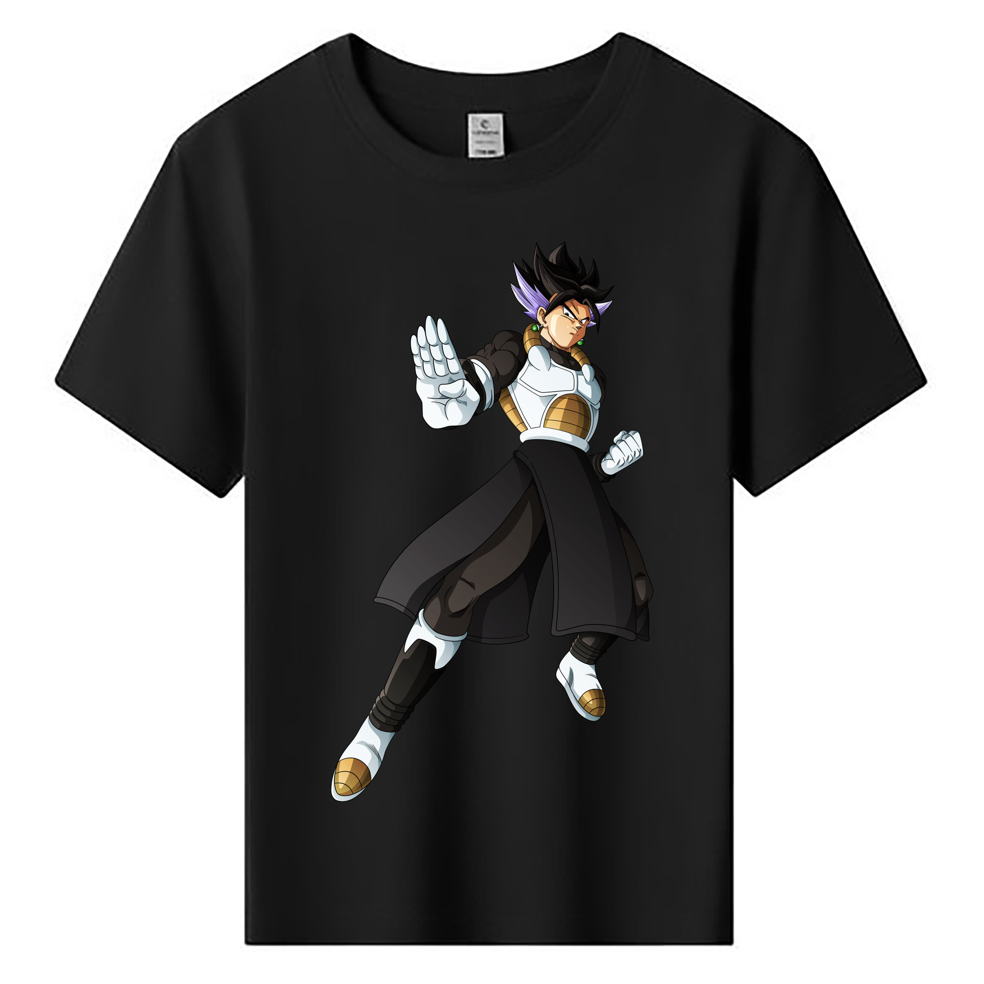 （画像用） ドラゴンボール ベジット DRAGON BALL Vegetto 綿100％キッズTシャツ（フロントプリント）