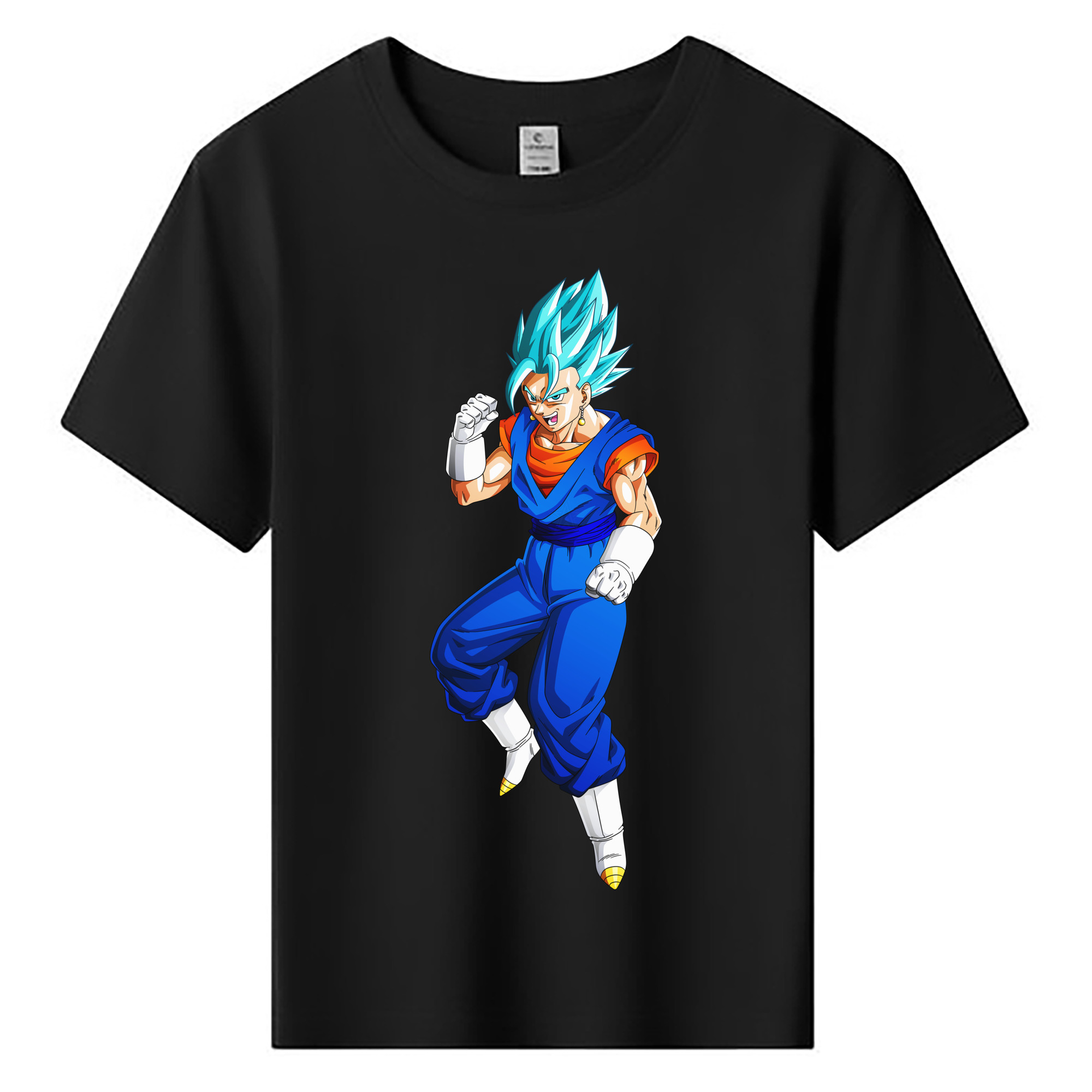 （画像用） ドラゴンボール ベジット DRAGON BALL Vegetto 綿100％キッズTシャツ（フロントプリント）