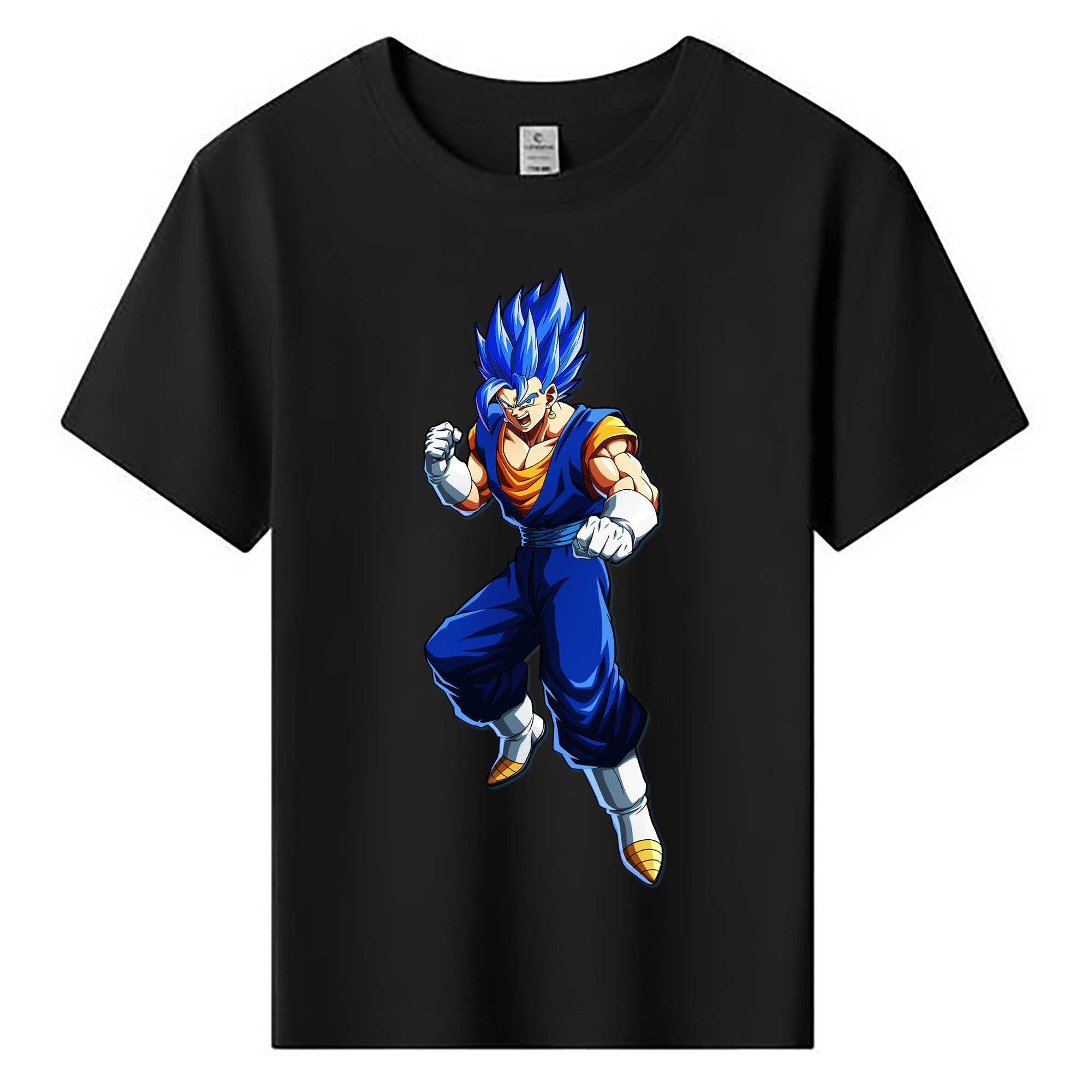 （画像用） ドラゴンボール ベジット DRAGON BALL Vegetto 綿100％キッズTシャツ（フロントプリント）