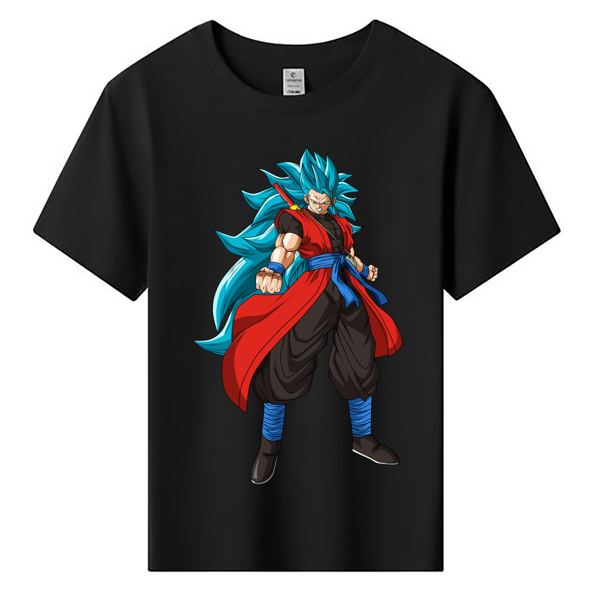 （画像用） ドラゴンボール ベジット DRAGON BALL Vegetto 綿100％キッズTシャツ（フロントプリント）