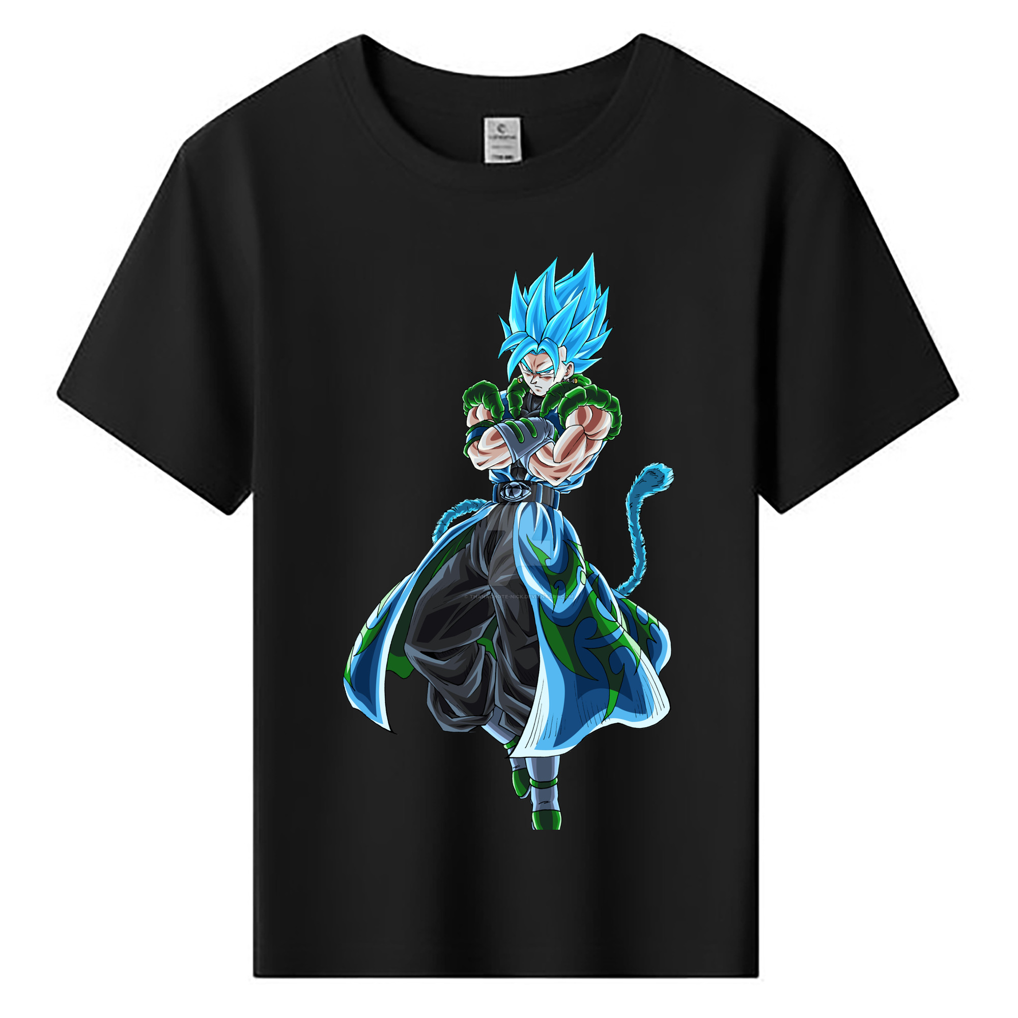 （画像用） ドラゴンボール ベジット DRAGON BALL Vegetto 綿100％キッズTシャツ（フロントプリント）
