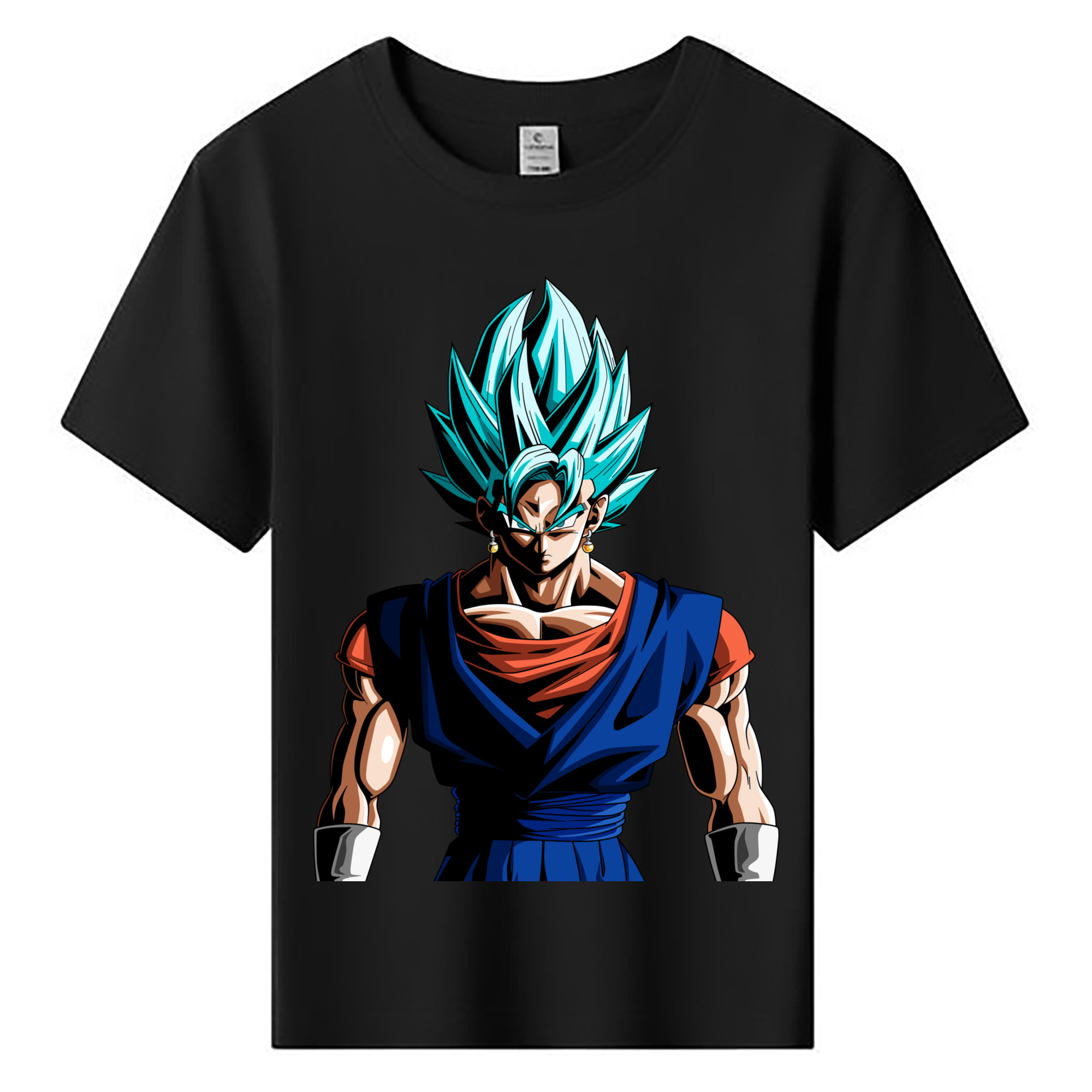 （画像用） ドラゴンボール ベジット DRAGON BALL Vegetto 綿100％キッズTシャツ（フロントプリント）