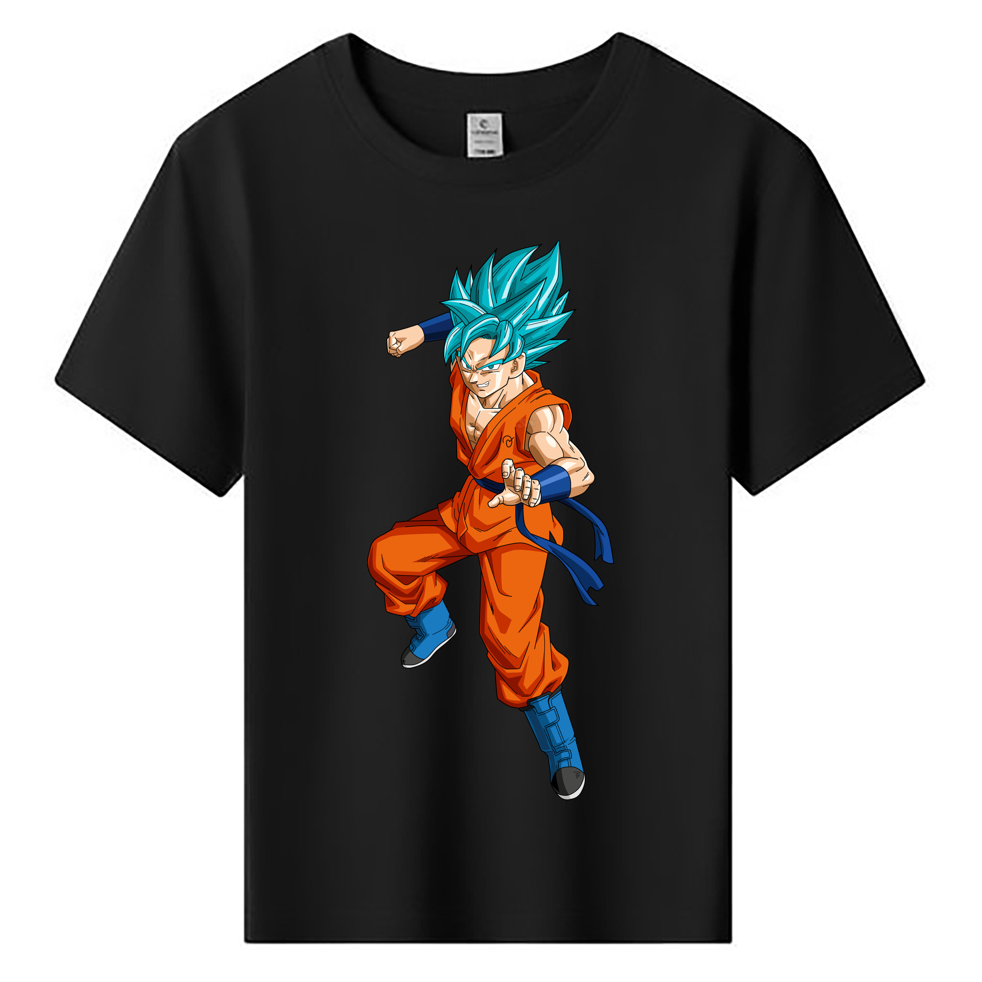 （画像用） ドラゴンボール ベジット DRAGON BALL Vegetto 綿100％キッズTシャツ（フロントプリント）