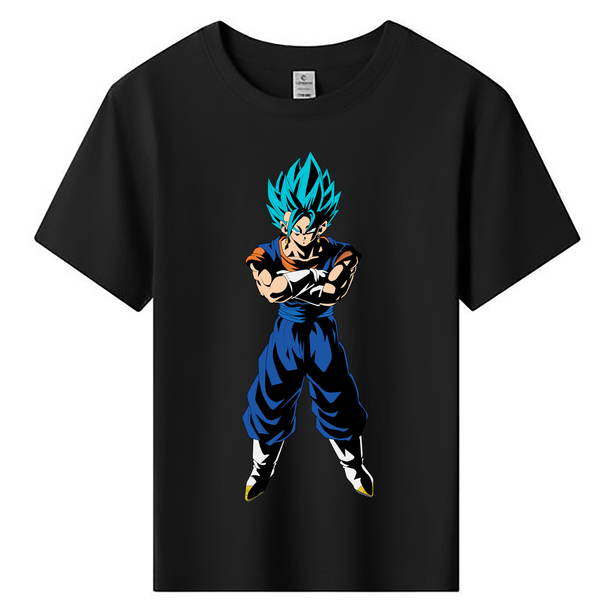 （画像用） ドラゴンボール ベジット DRAGON BALL Vegetto 綿100％キッズTシャツ（フロントプリント）