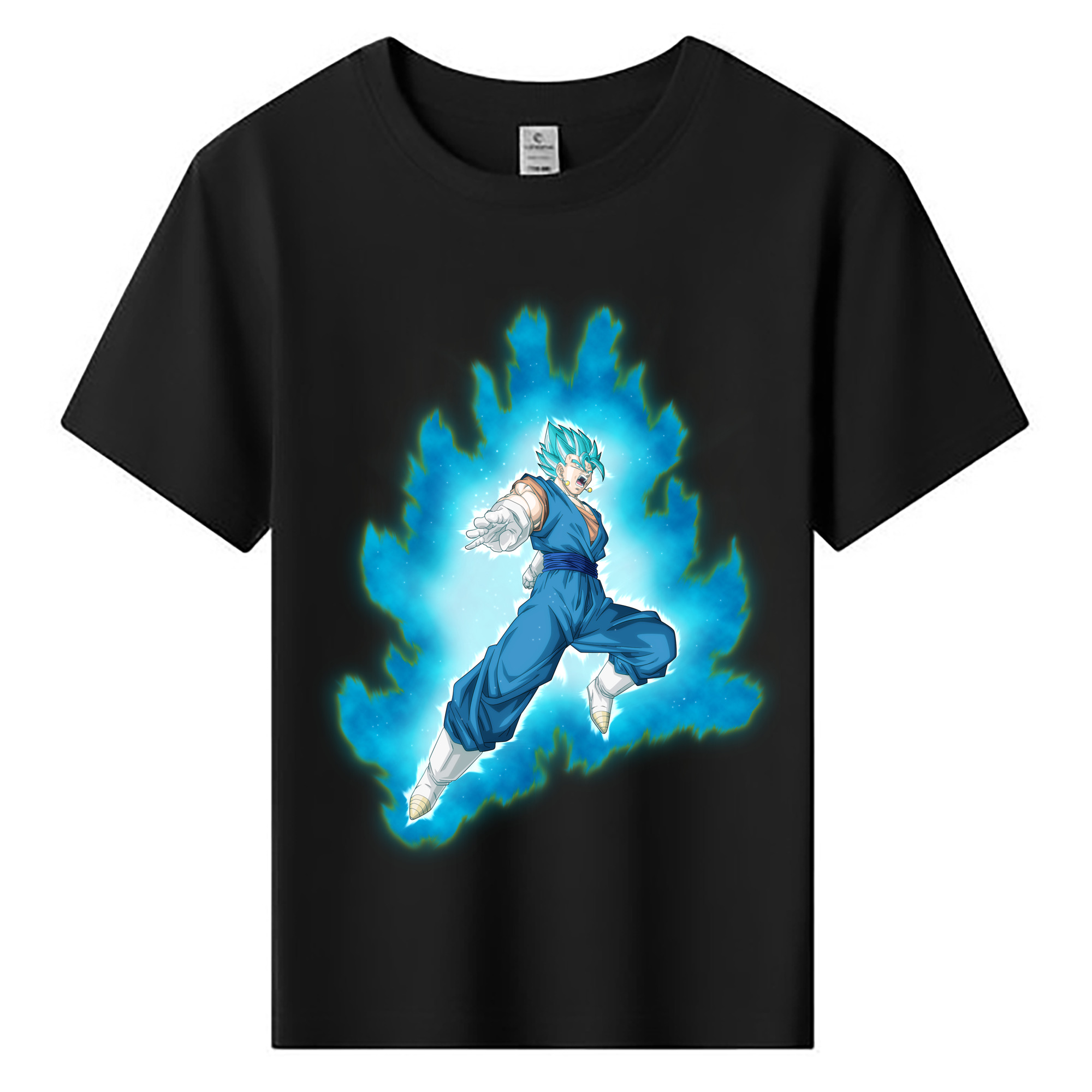 （画像用） ドラゴンボール ベジット DRAGON BALL Vegetto 綿100％キッズTシャツ（フロントプリント）