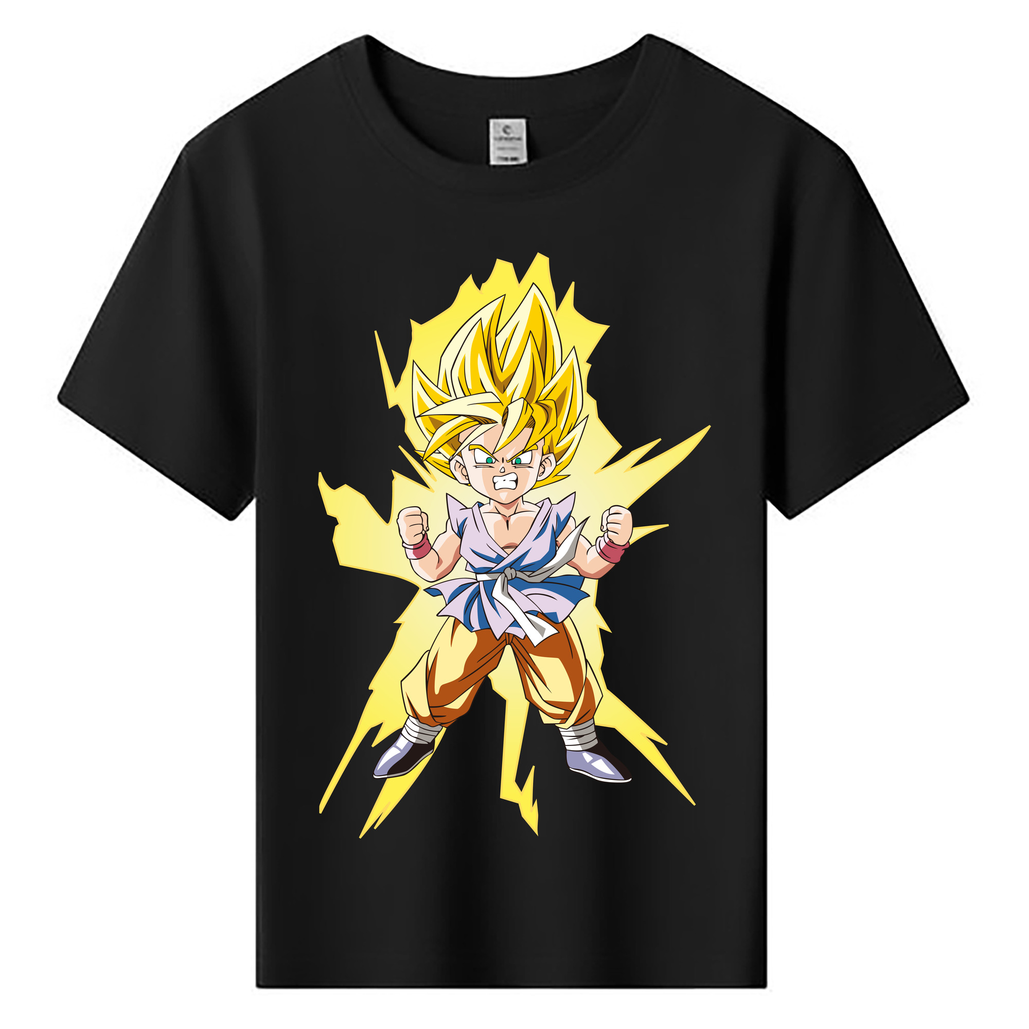 （画像用） ドラゴンボール ベジット DRAGON BALL Vegetto 綿100％キッズTシャツ（フロントプリント）