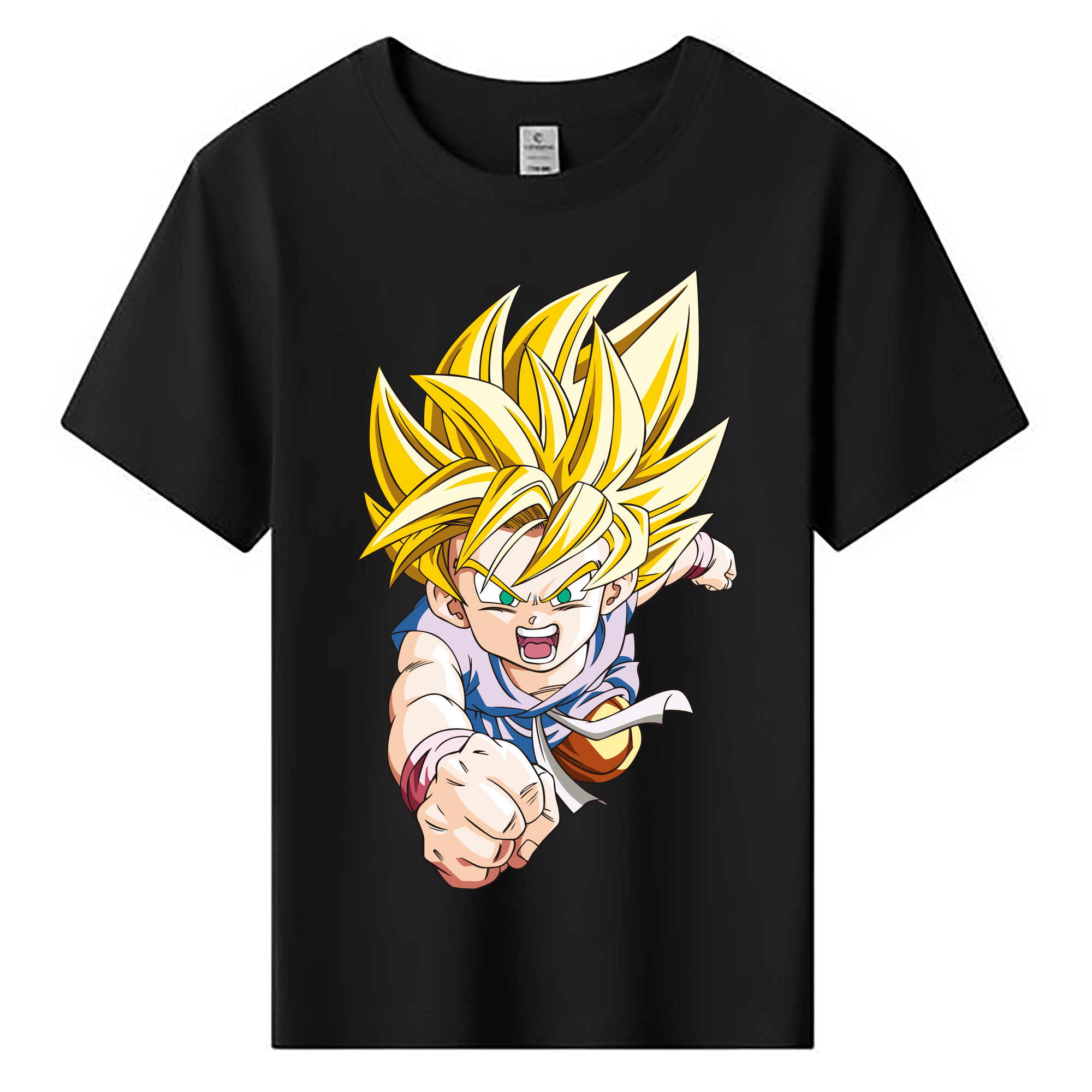（画像用） ドラゴンボール ベジット DRAGON BALL Vegetto 綿100％キッズTシャツ（フロントプリント）