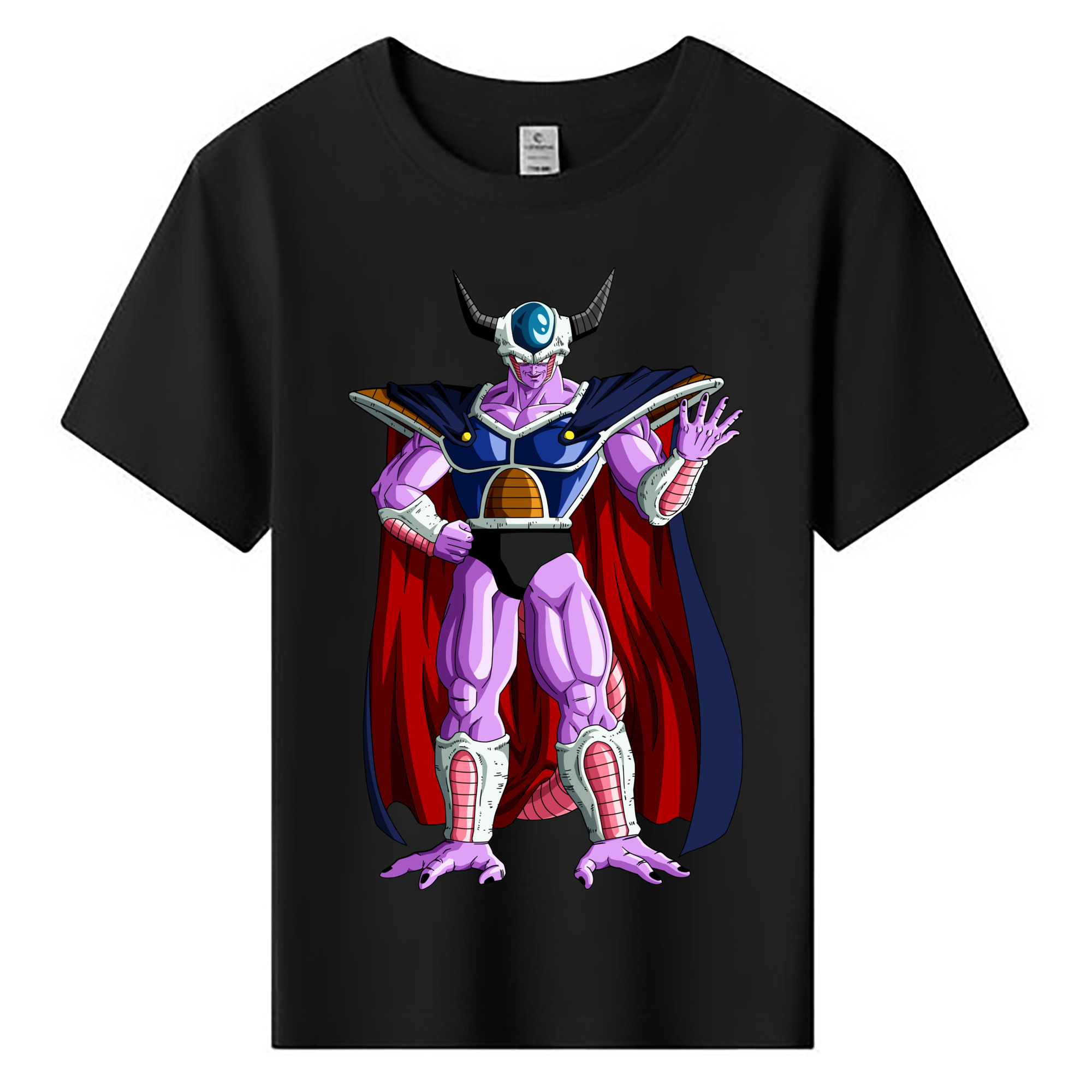 （画像用） ドラゴンボール コルド大王 DRAGON BALL King Cold 綿100％キッズTシャツ（フロントプリント）