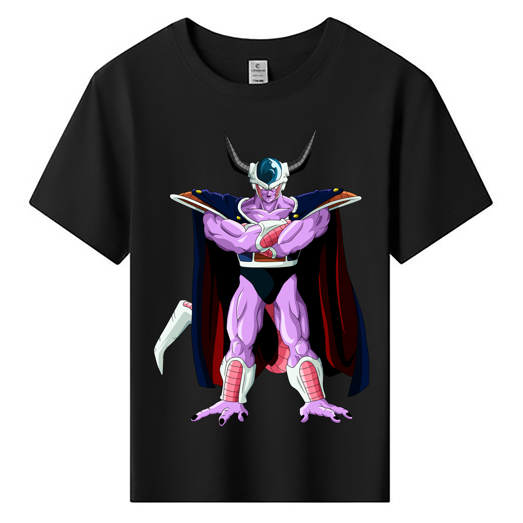 （画像用） ドラゴンボール コルド大王 DRAGON BALL King Cold 綿100％キッズTシャツ（フロントプリント）