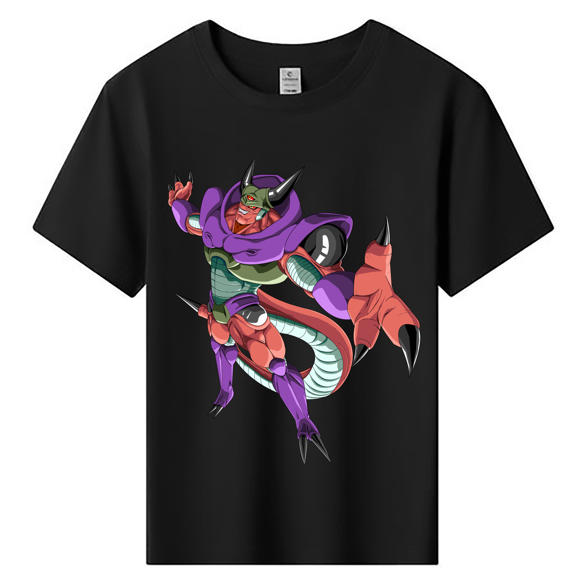 （画像用） ドラゴンボール ジャネンバ DRAGON BALL Janemba 綿100％キッズTシャツ（フロントプリント）