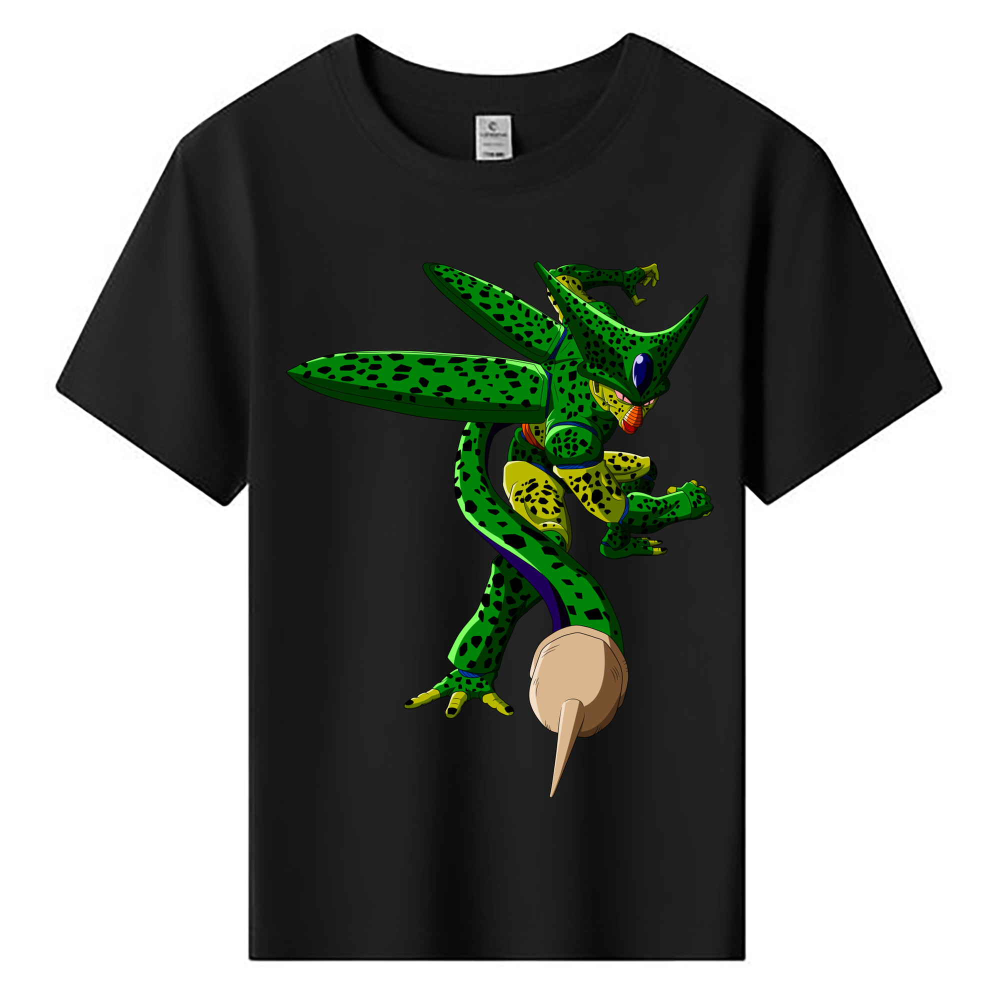 （画像用） ドラゴンボール セル DRAGON BALL Cell 綿100％キッズTシャツ（フロントプリント）
