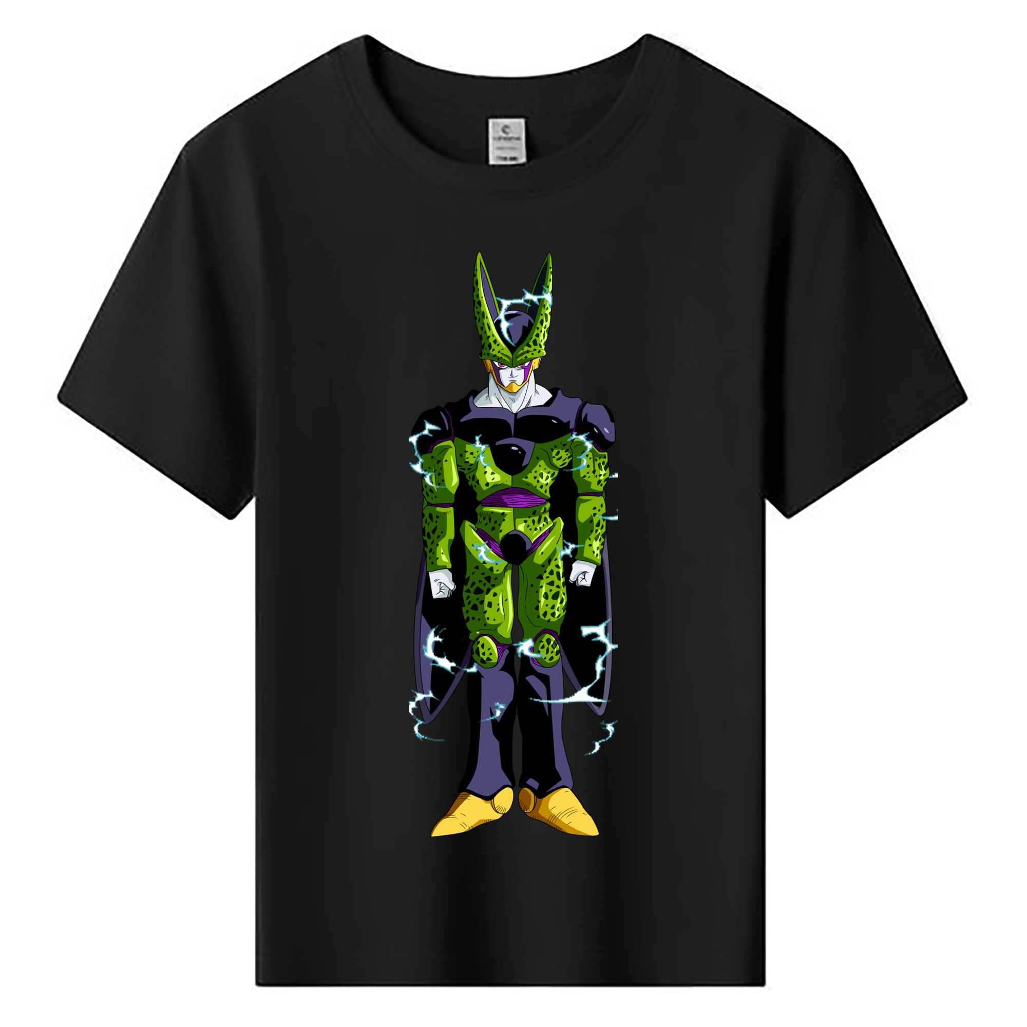 （画像用） ドラゴンボール セル DRAGON BALL Cell 綿100％キッズTシャツ（フロントプリント）