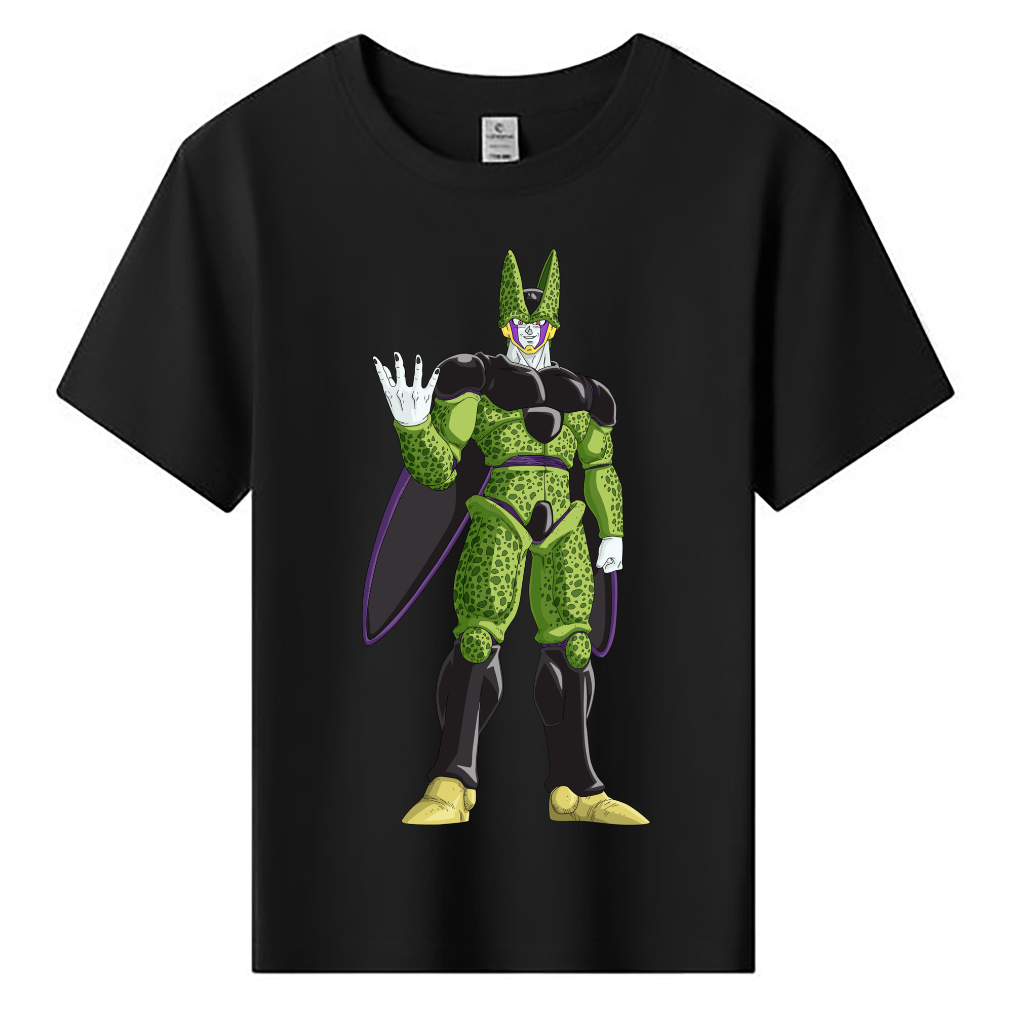（画像用） ドラゴンボール セル DRAGON BALL Cell 綿100％キッズTシャツ（フロントプリント）