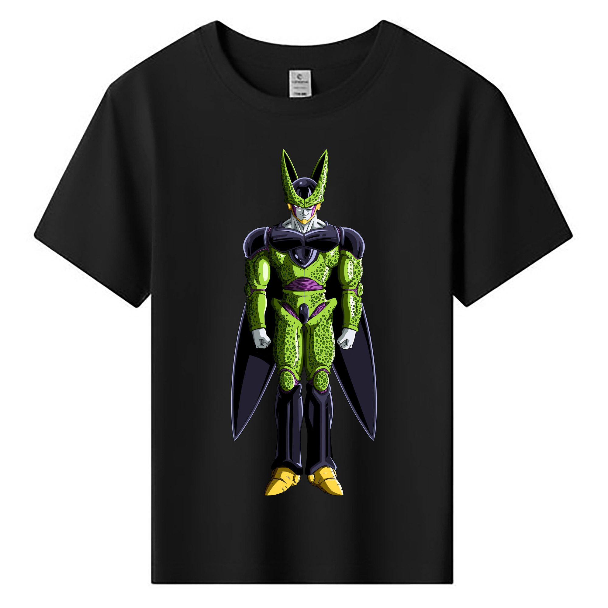 （画像用） ドラゴンボール セル DRAGON BALL Cell 綿100％キッズTシャツ（フロントプリント）