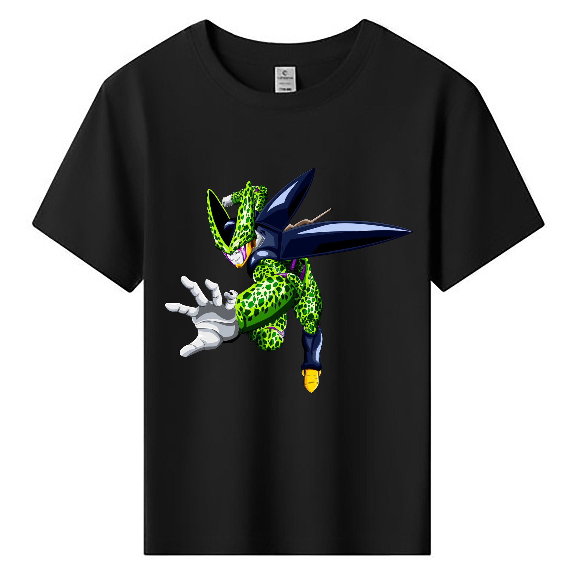 （画像用） ドラゴンボール セル DRAGON BALL Cell 綿100％キッズTシャツ（フロントプリント）