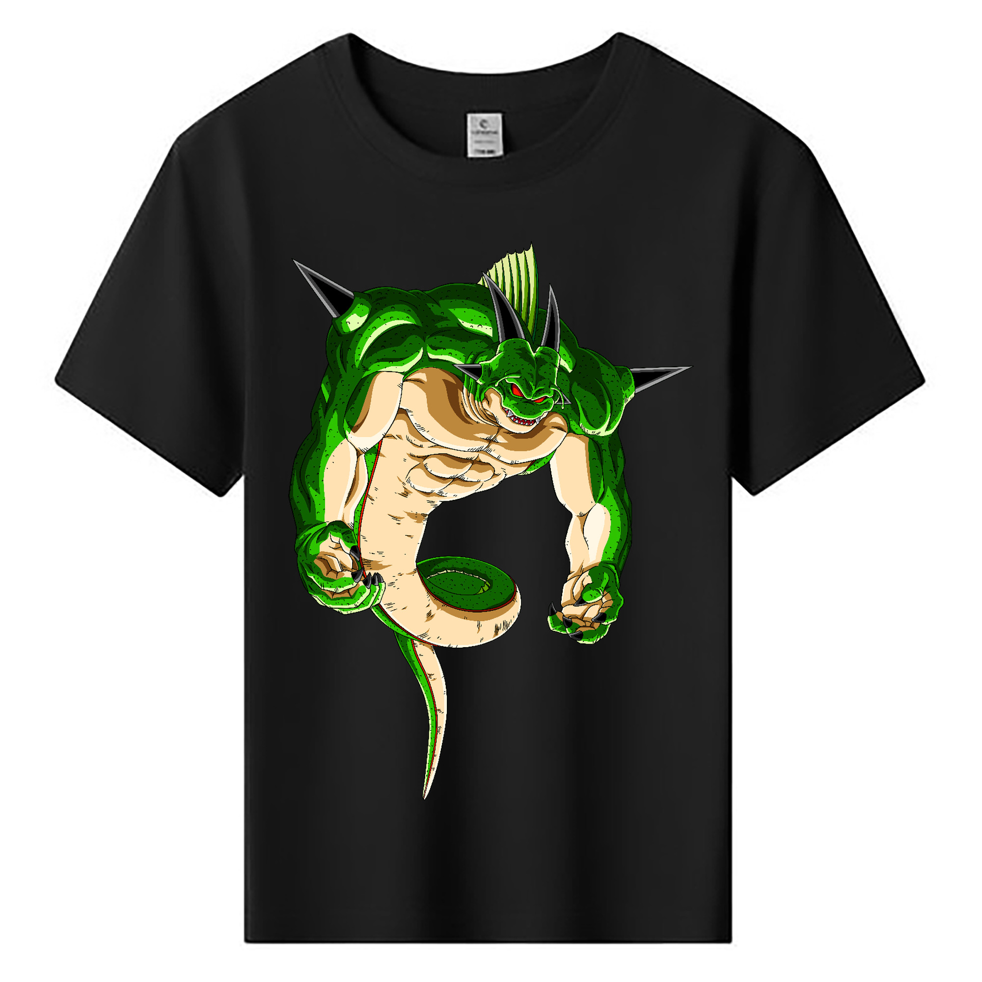 （画像用） ドラゴンボール 神龍 シェンロン DRAGON BALL Shenron 綿100％キッズTシャツ（フロントプリント）