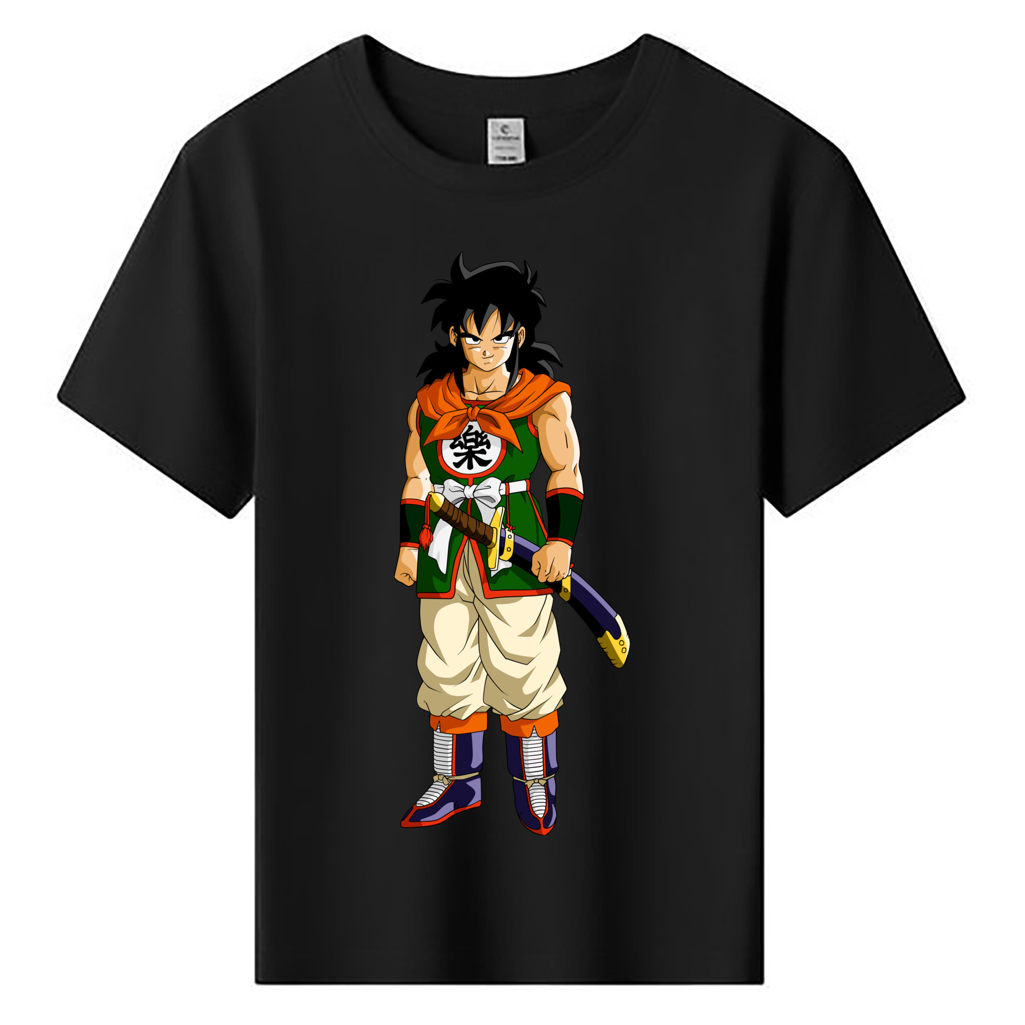 （画像用） ドラゴンボール ヤムチャ DRAGON BALL Yamcha 綿100％キッズTシャツ（フロントプリント）