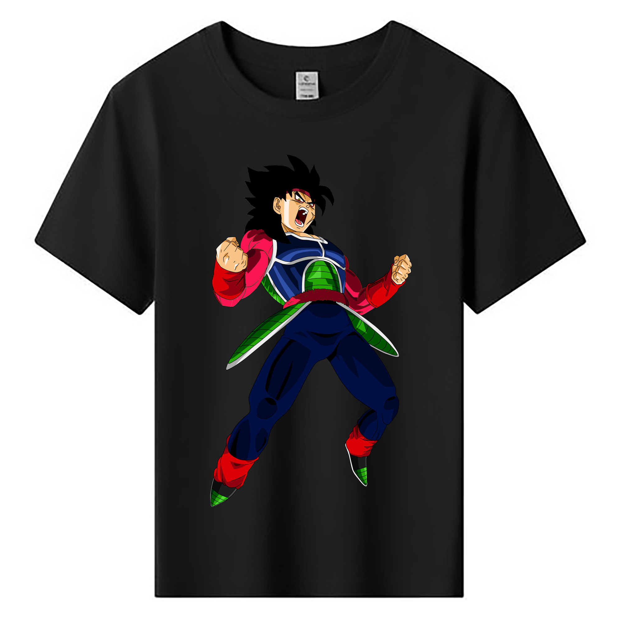 （画像用） ドラゴンボール バーダック DRAGON BALL Burdock 綿100％キッズTシャツ（フロントプリント）