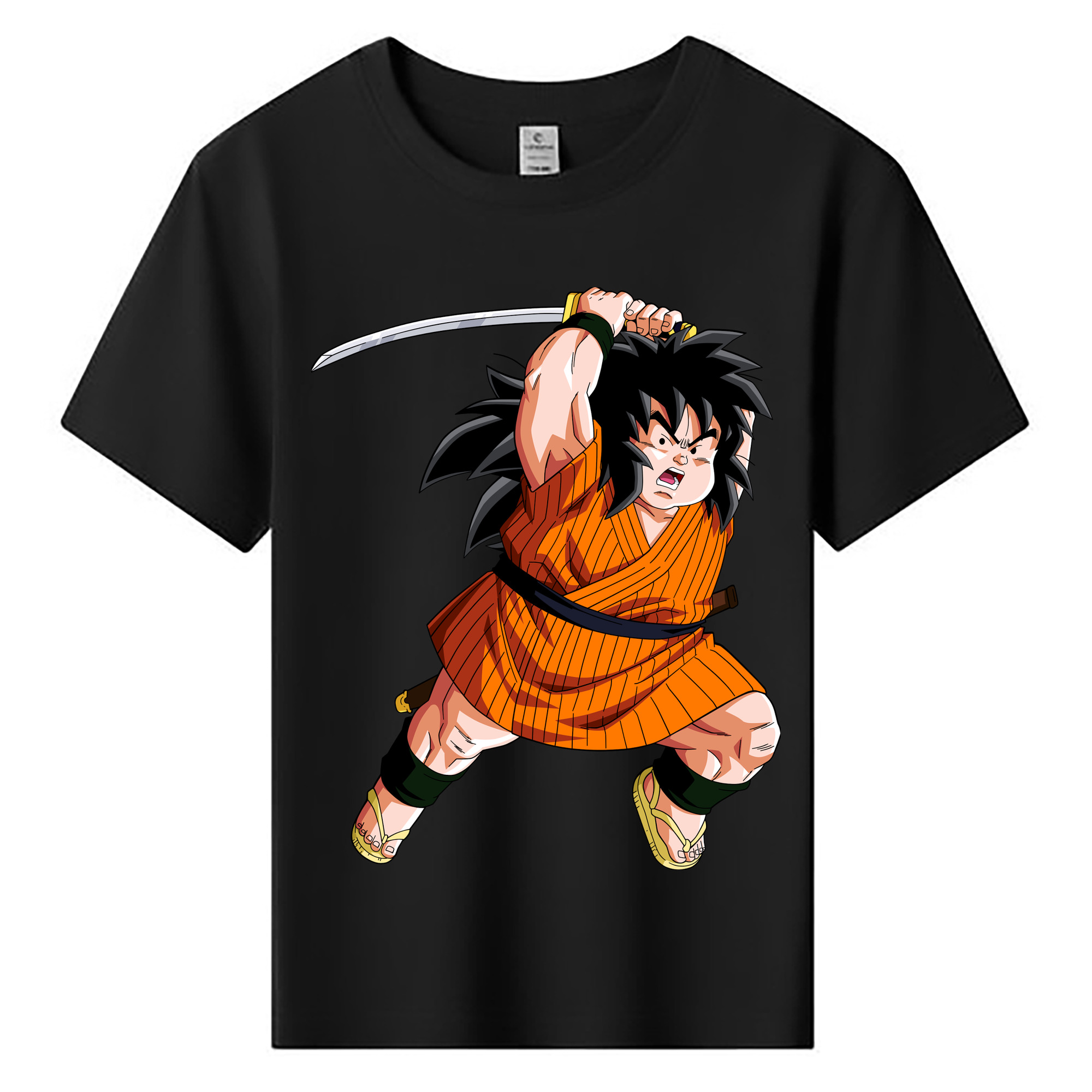 （画像用） ドラゴンボール やじろべえ DRAGON BALL Yajirobe 綿100％キッズTシャツ（フロントプリント）