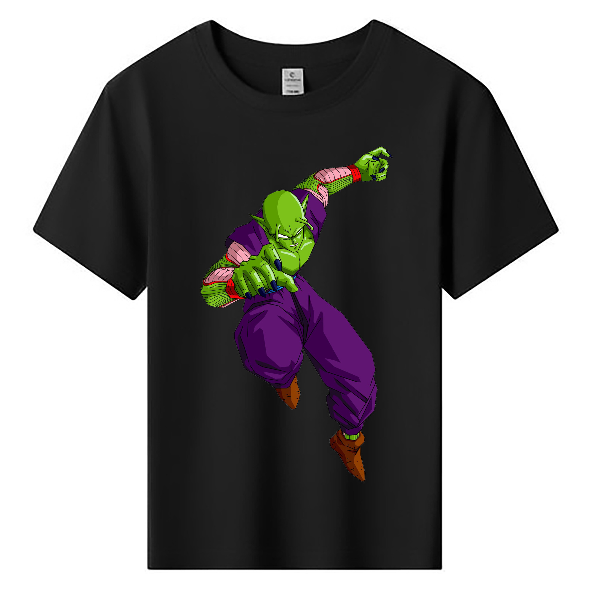 （画像用） ドラゴンボール ピッコロ DRAGON BALL Piccolo 綿100％キッズTシャツ（フロントプリント）