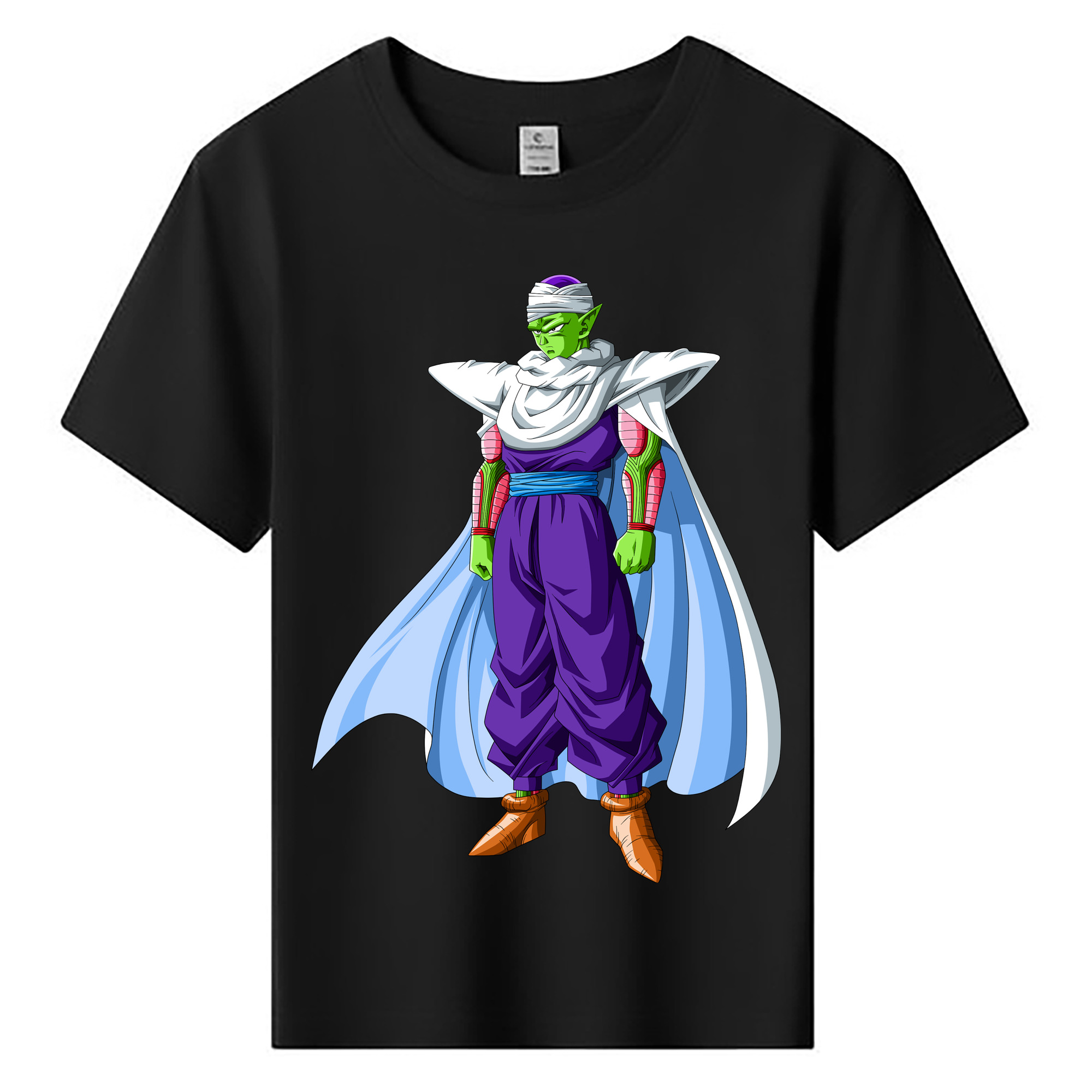（画像用） ドラゴンボール ピッコロ DRAGON BALL Piccolo 綿100％キッズTシャツ（フロントプリント）