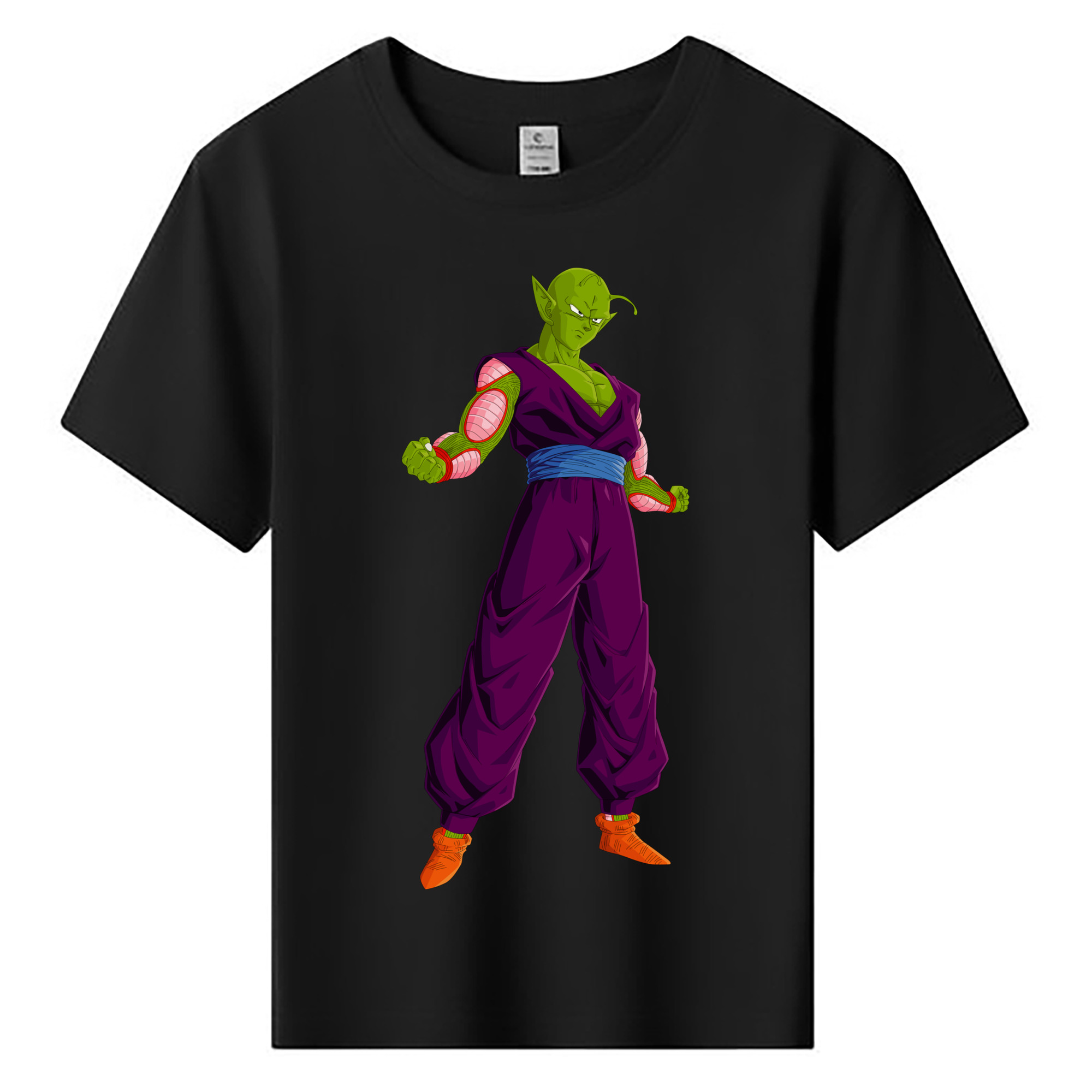 （画像用） ドラゴンボール ピッコロ DRAGON BALL Piccolo 綿100％キッズTシャツ（フロントプリント）