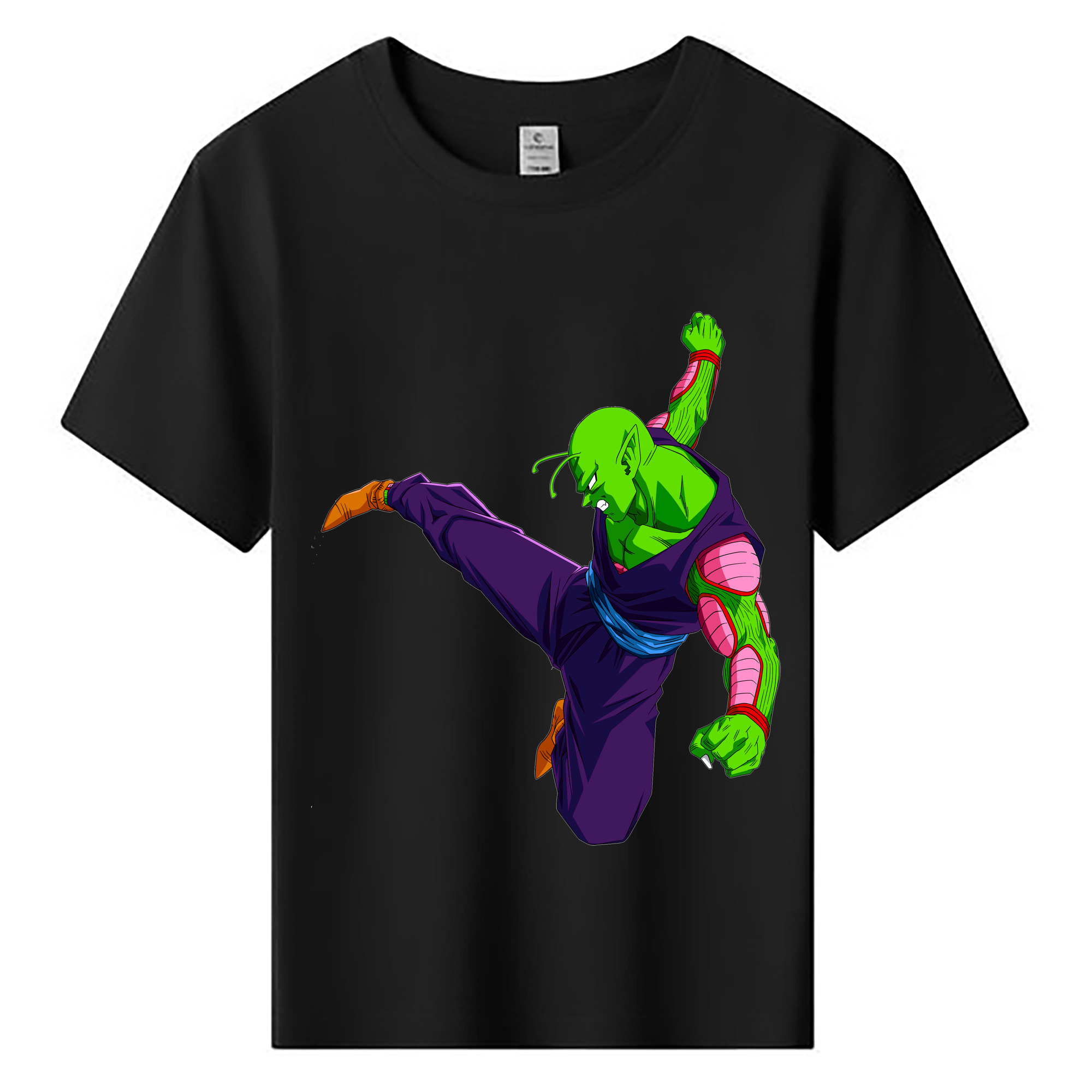 （画像用） ドラゴンボール ピッコロ DRAGON BALL Piccolo 綿100％キッズTシャツ（フロントプリント）