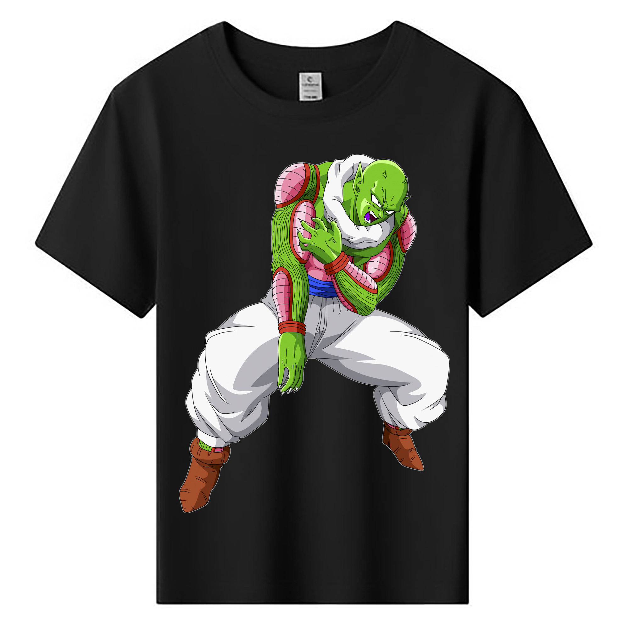 （画像用） ドラゴンボール ピッコロ DRAGON BALL Piccolo 綿100％キッズTシャツ（フロントプリント）