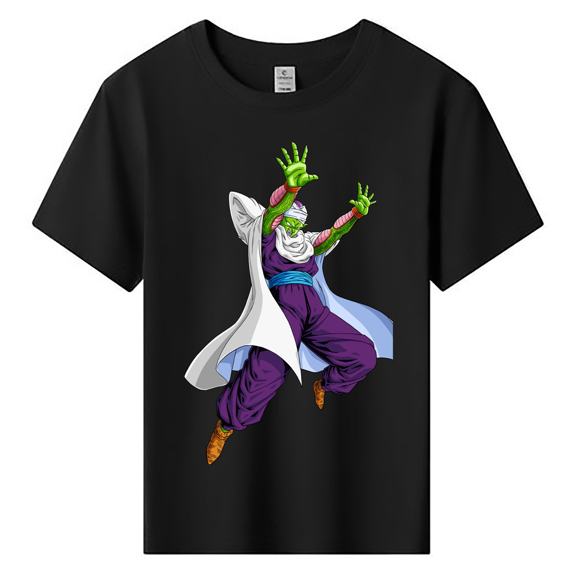 （画像用） ドラゴンボール ピッコロ DRAGON BALL Piccolo 綿100％キッズTシャツ（フロントプリント）