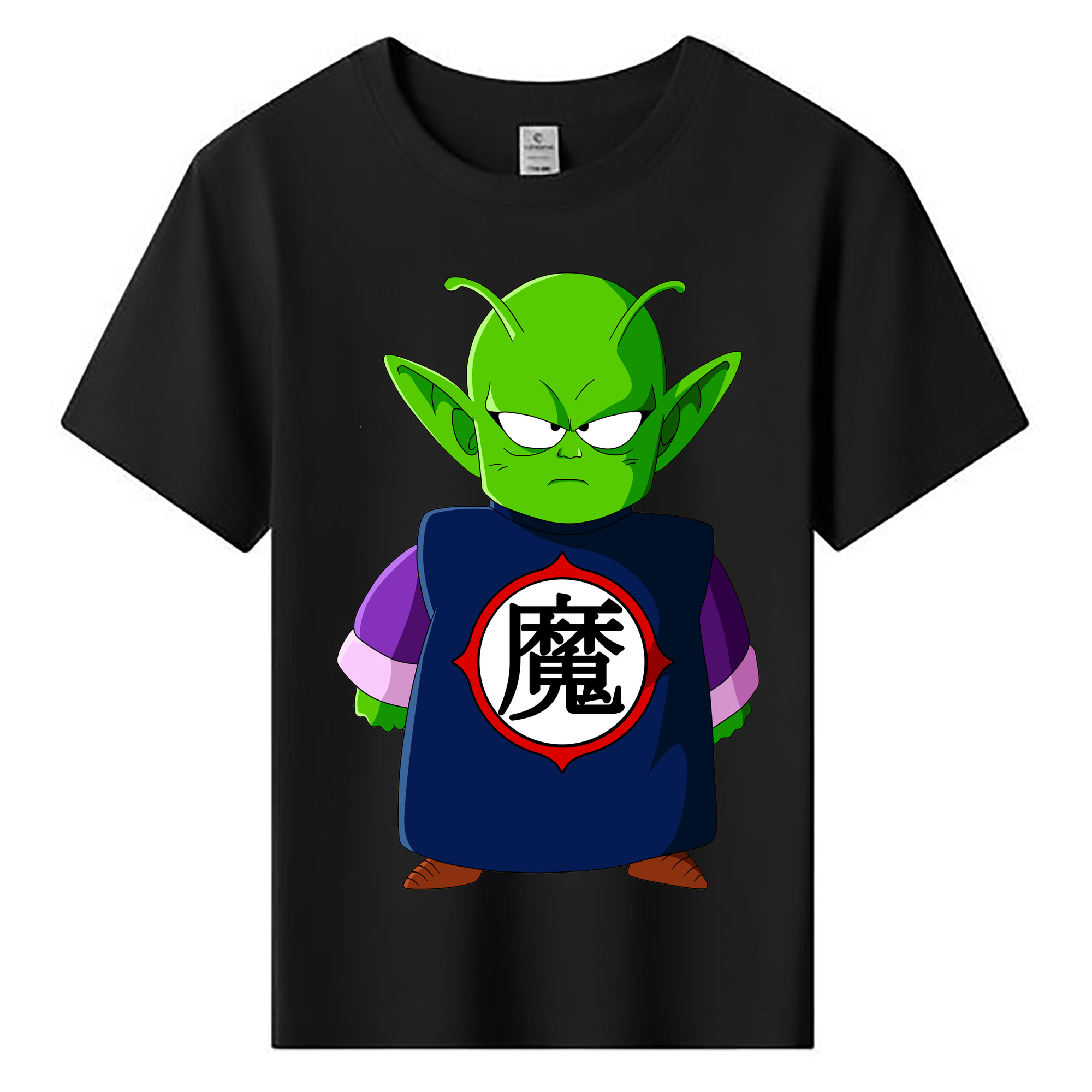 （画像用） ドラゴンボール ピッコロ DRAGON BALL Piccolo 綿100％キッズTシャツ（フロントプリント）