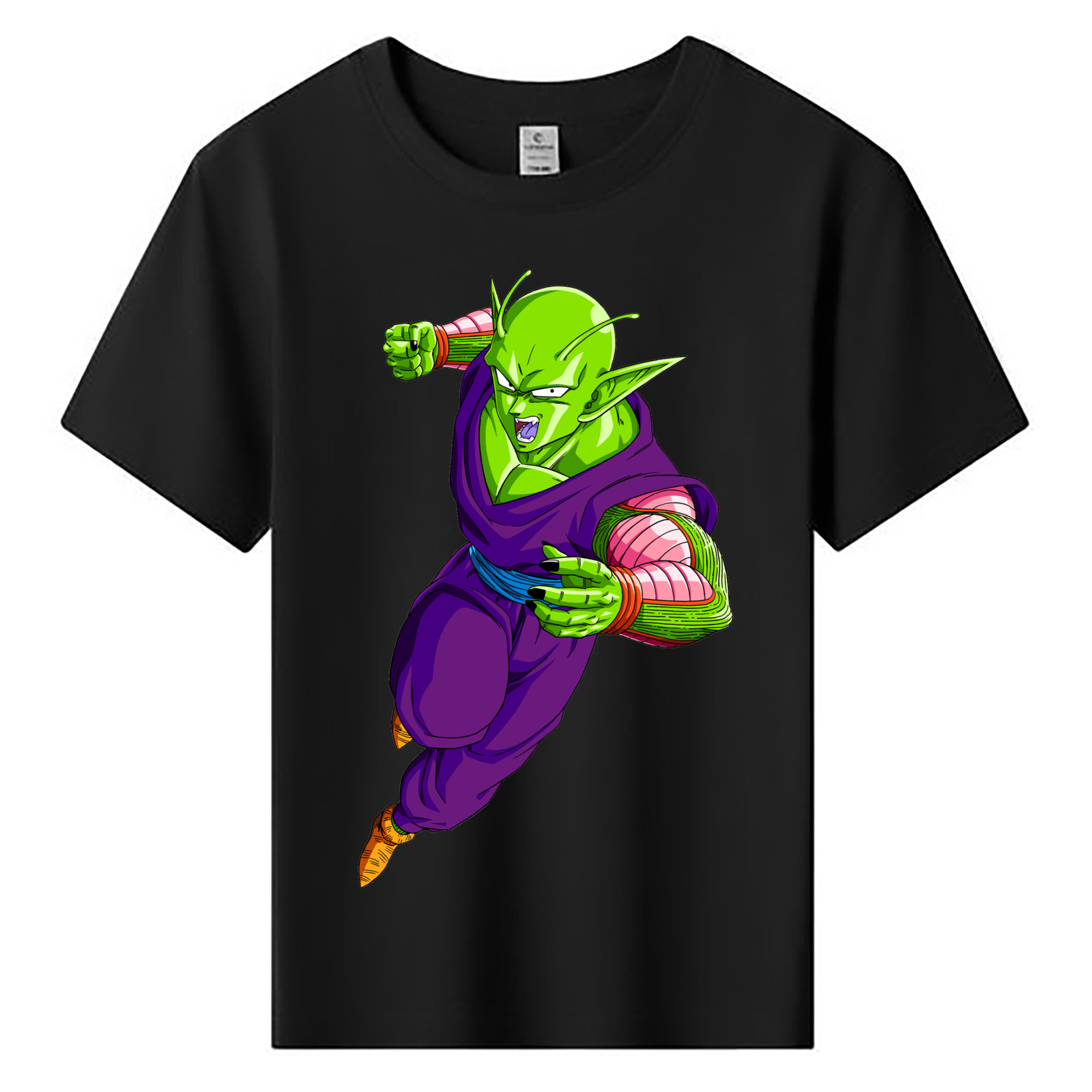 （画像用） ドラゴンボール ピッコロ DRAGON BALL Piccolo 綿100％キッズTシャツ（フロントプリント）