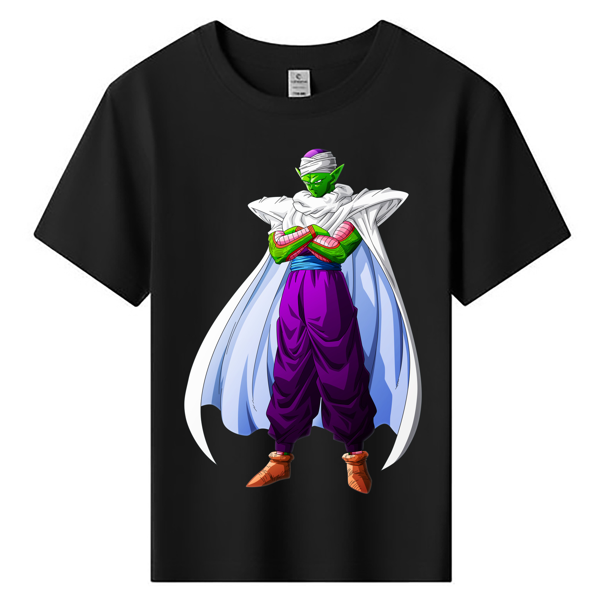 （画像用） ドラゴンボール ピッコロ DRAGON BALL Piccolo 綿100％キッズTシャツ（フロントプリント）