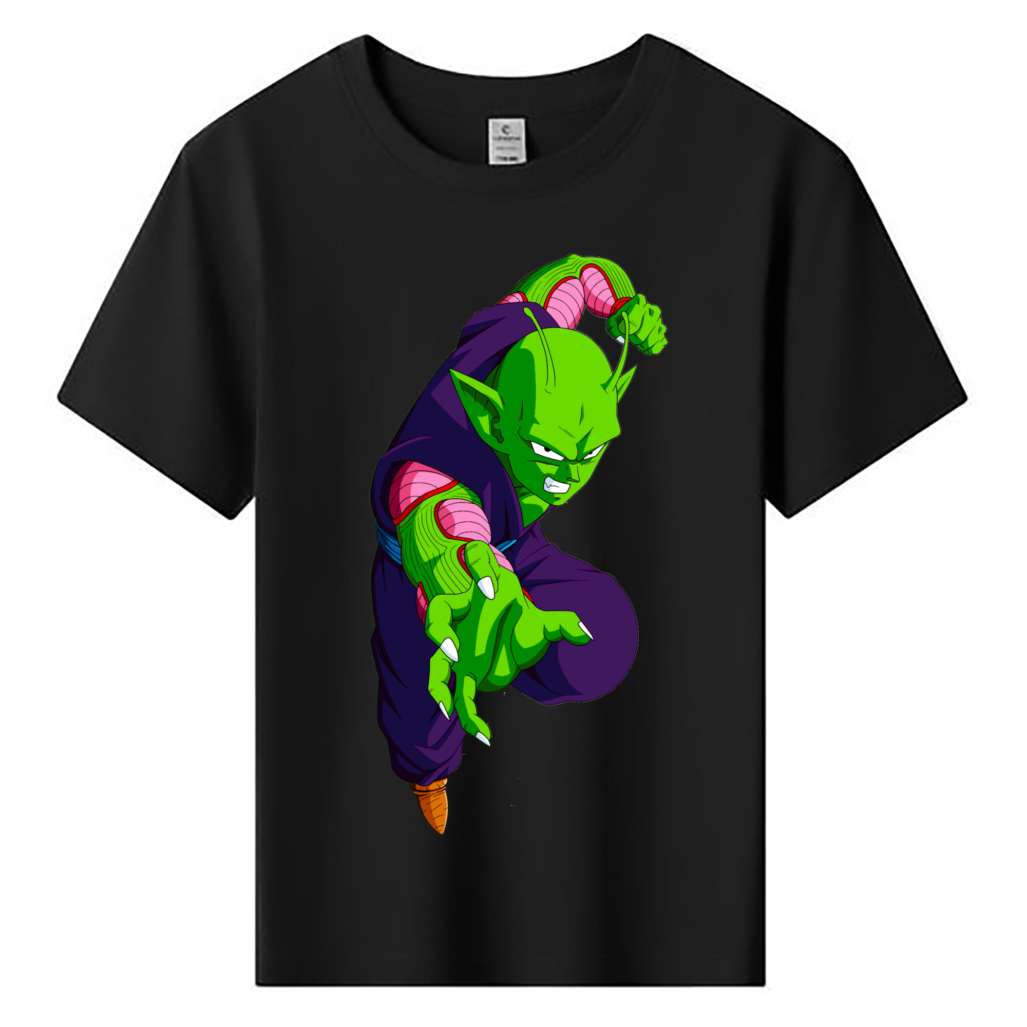 （画像用） ドラゴンボール ピッコロ DRAGON BALL Piccolo 綿100％キッズTシャツ（フロントプリント）